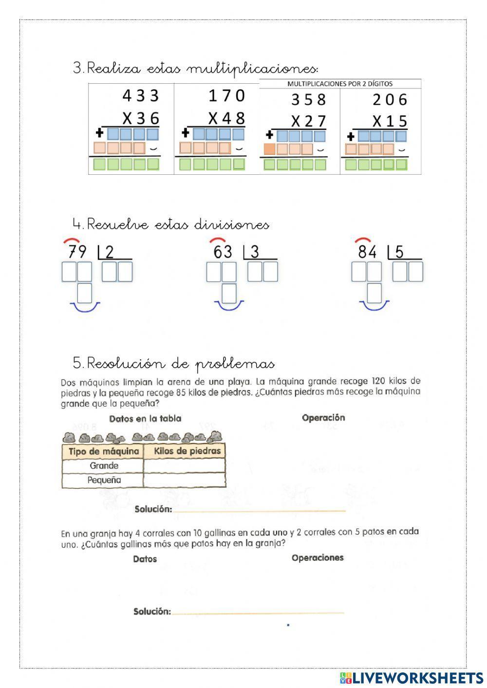 4º P MATES prueba diagnostica