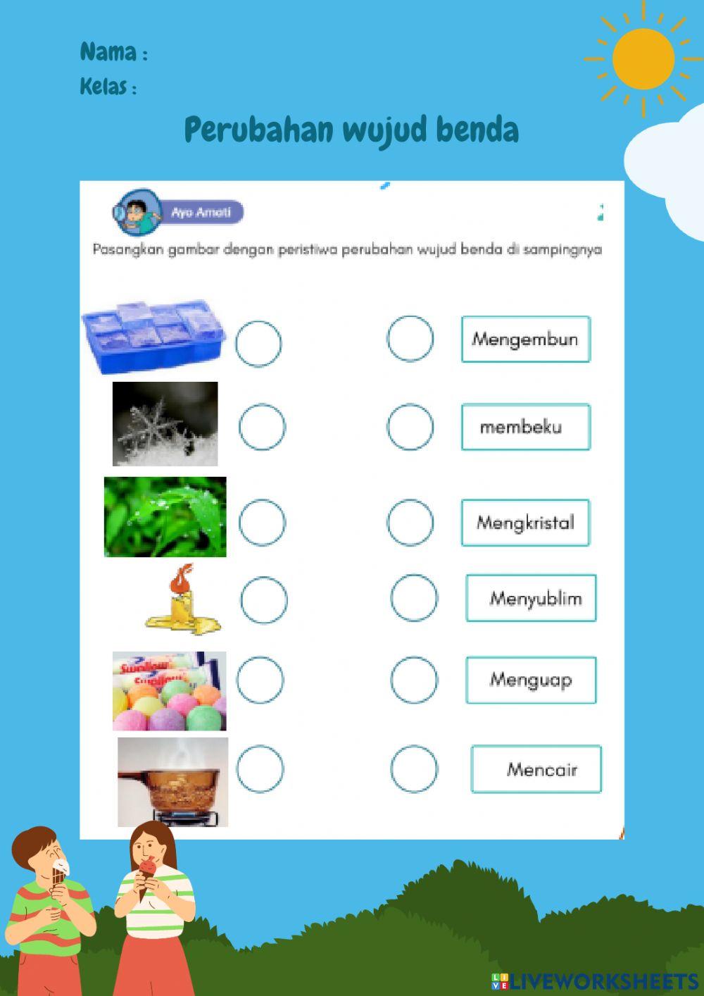 Perubahan wujud benda