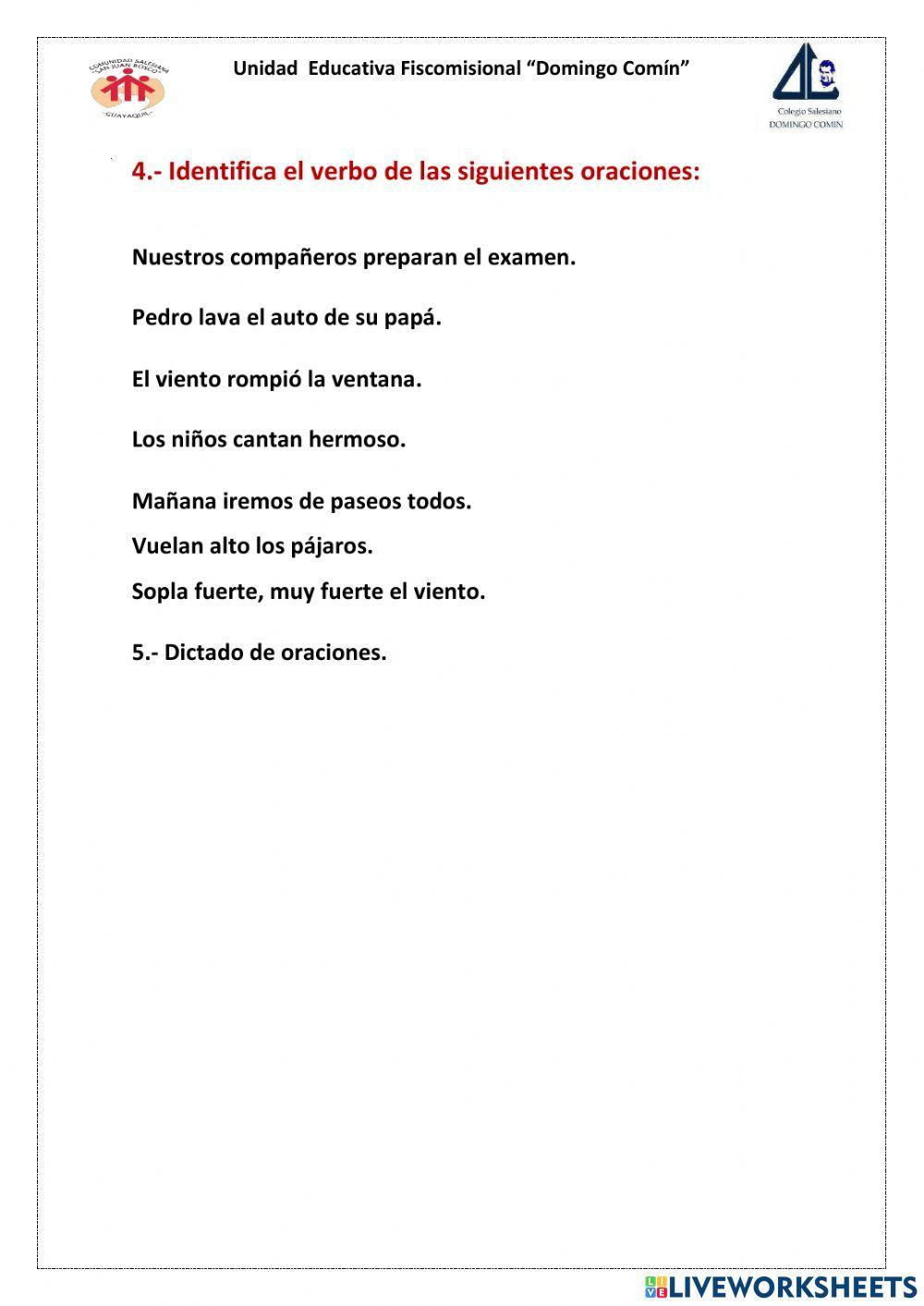 Repaso de contenidos de 5º