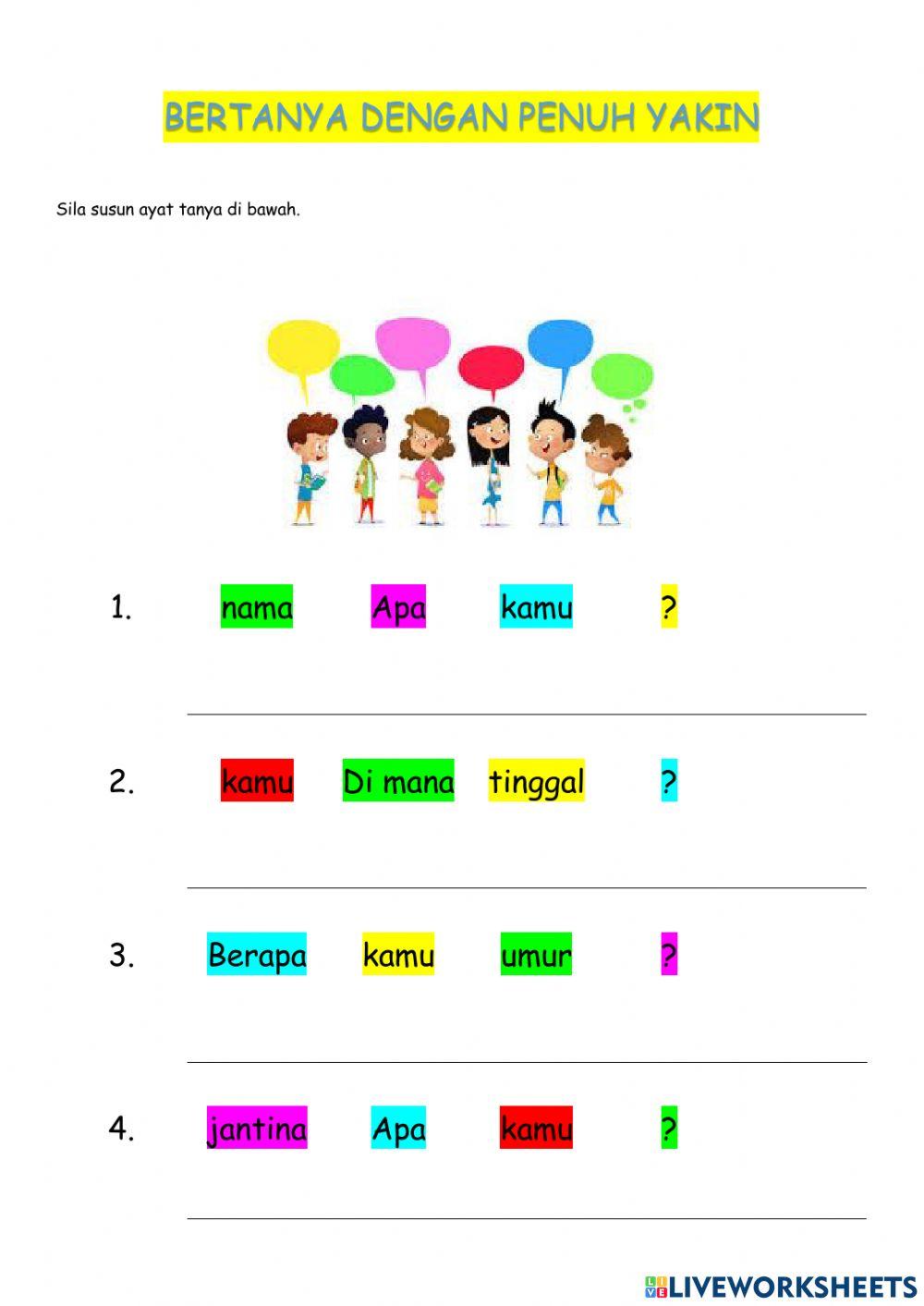 Bertanya dengan yakin