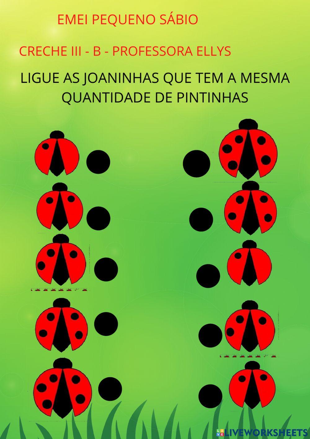 Ligar as joaninhas
