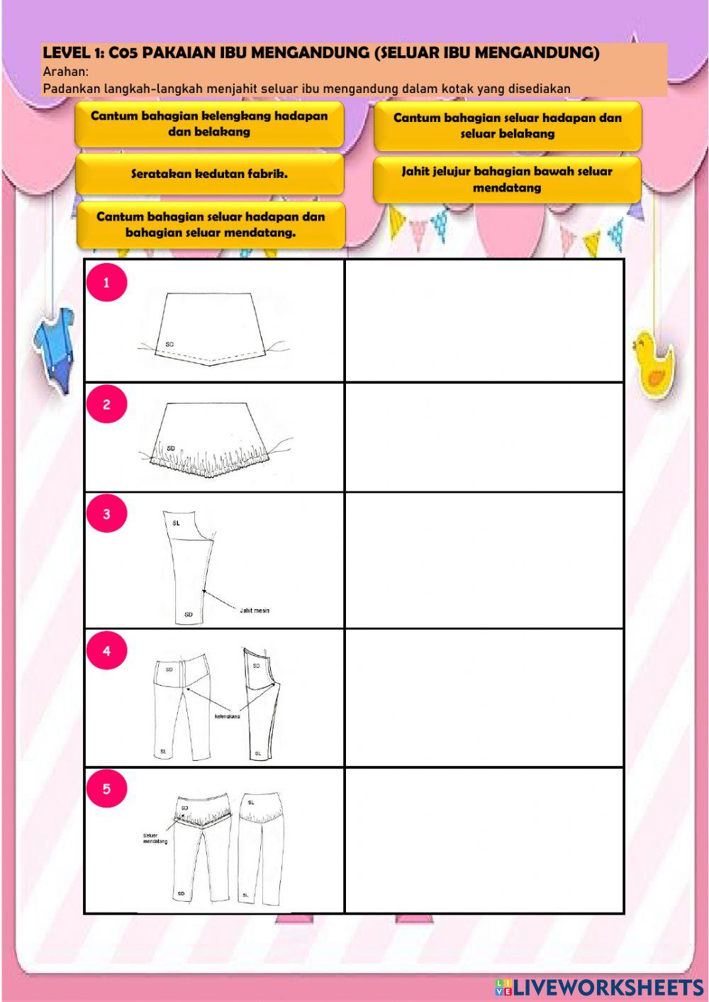 C05 seluar  ibu mengandung