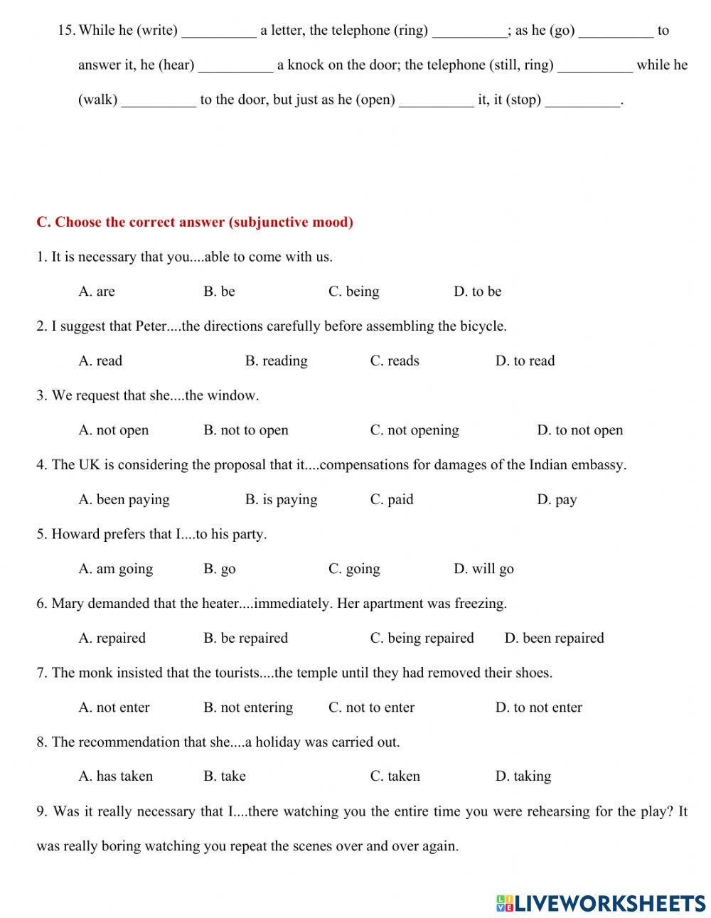 12. review for mid term 1 test. 2