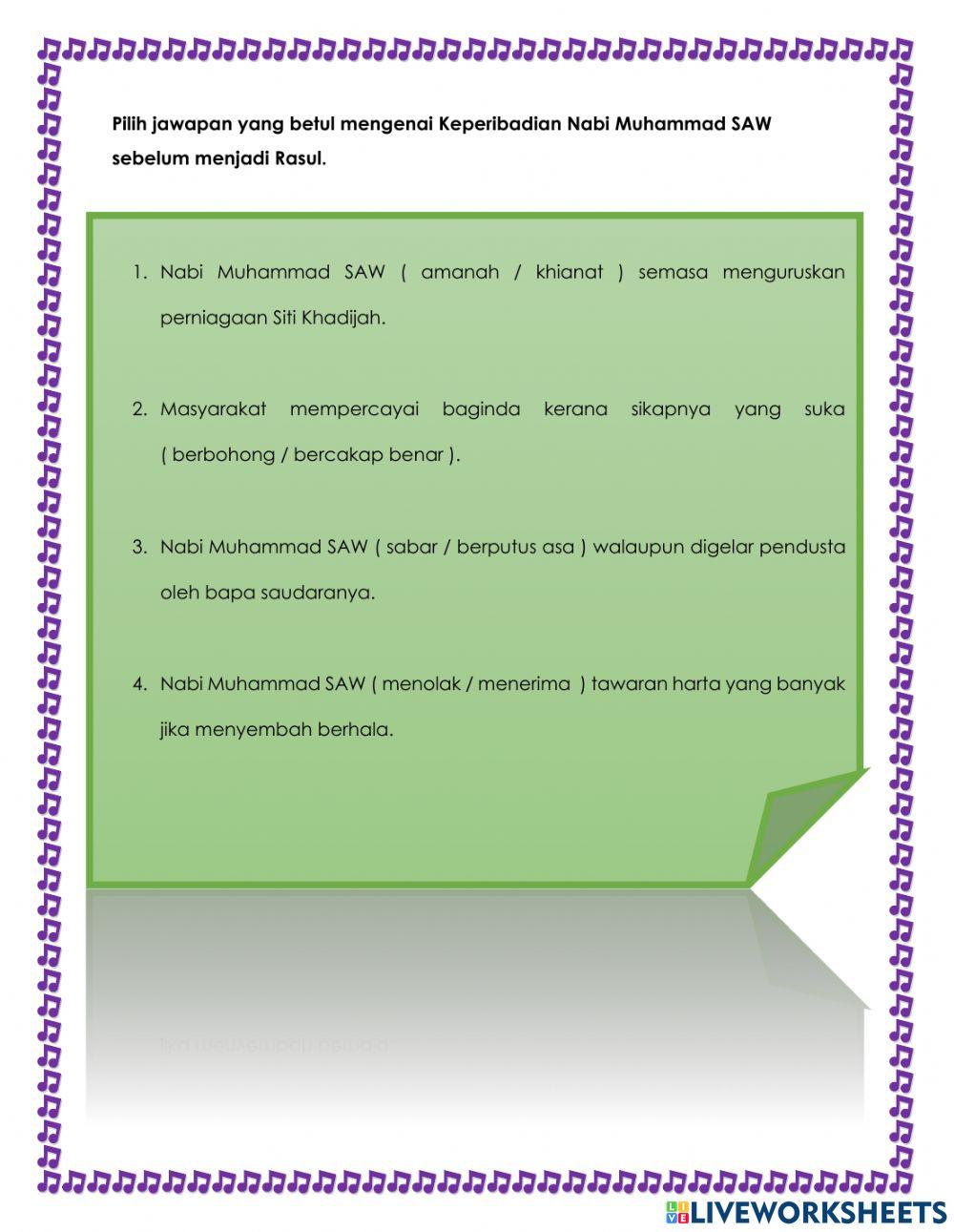Nabi muhammad saw dan masyarakat mekah