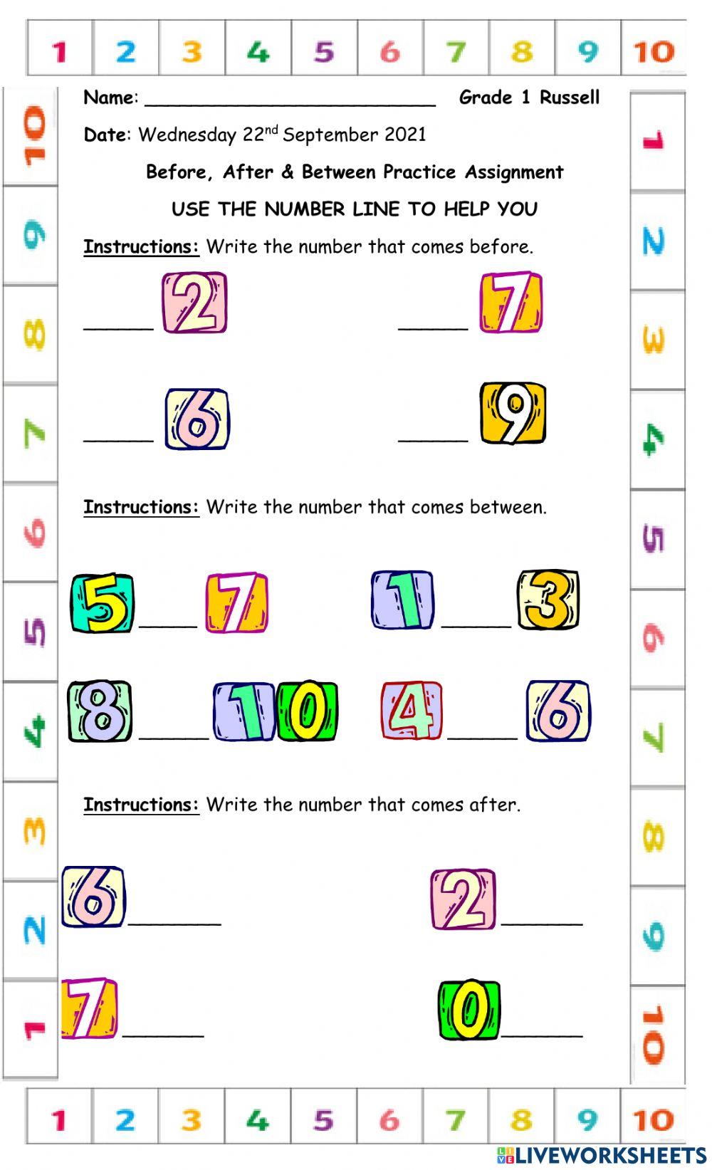 Before, After & Between