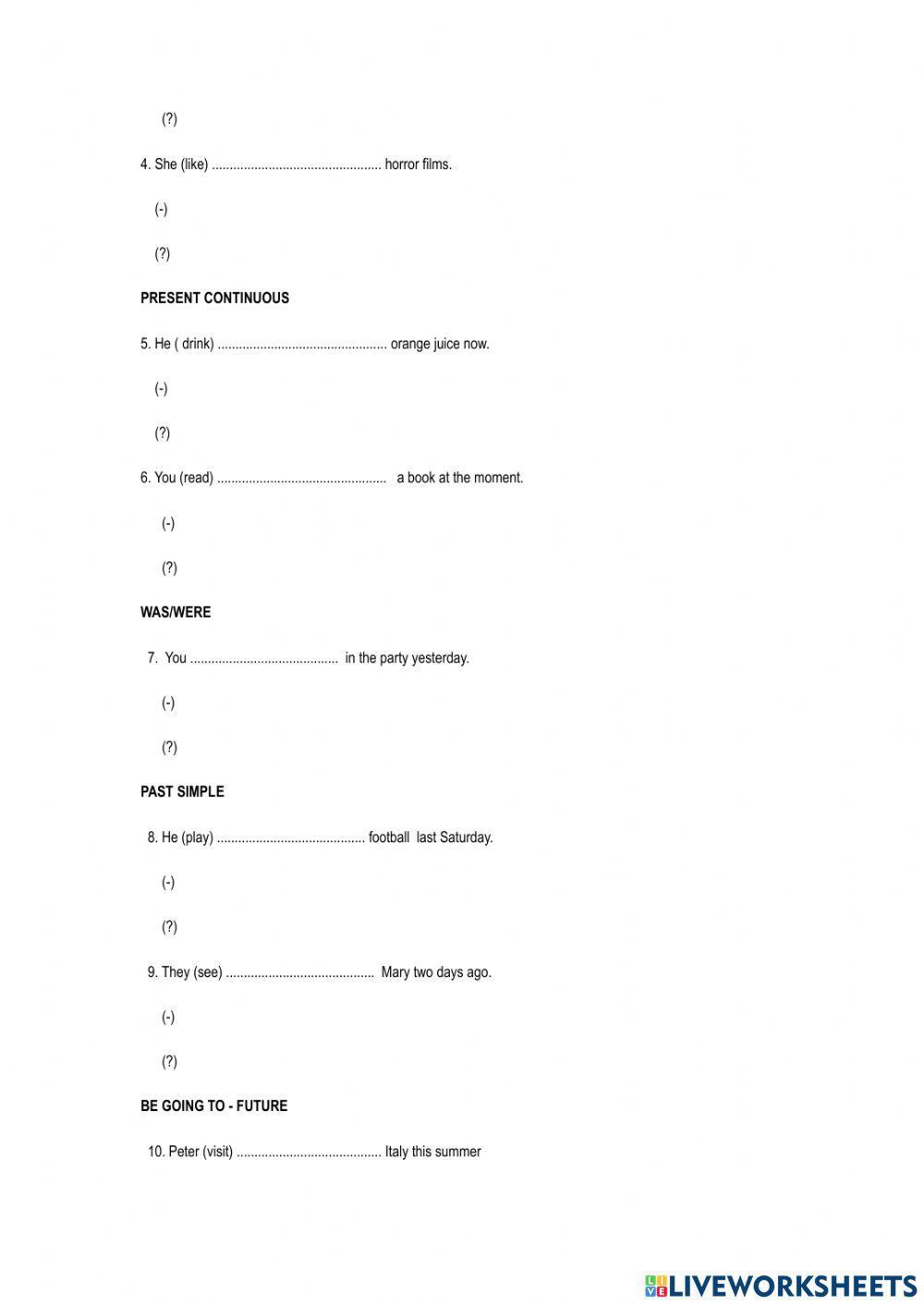 Diagnostic Test 2 ESO
