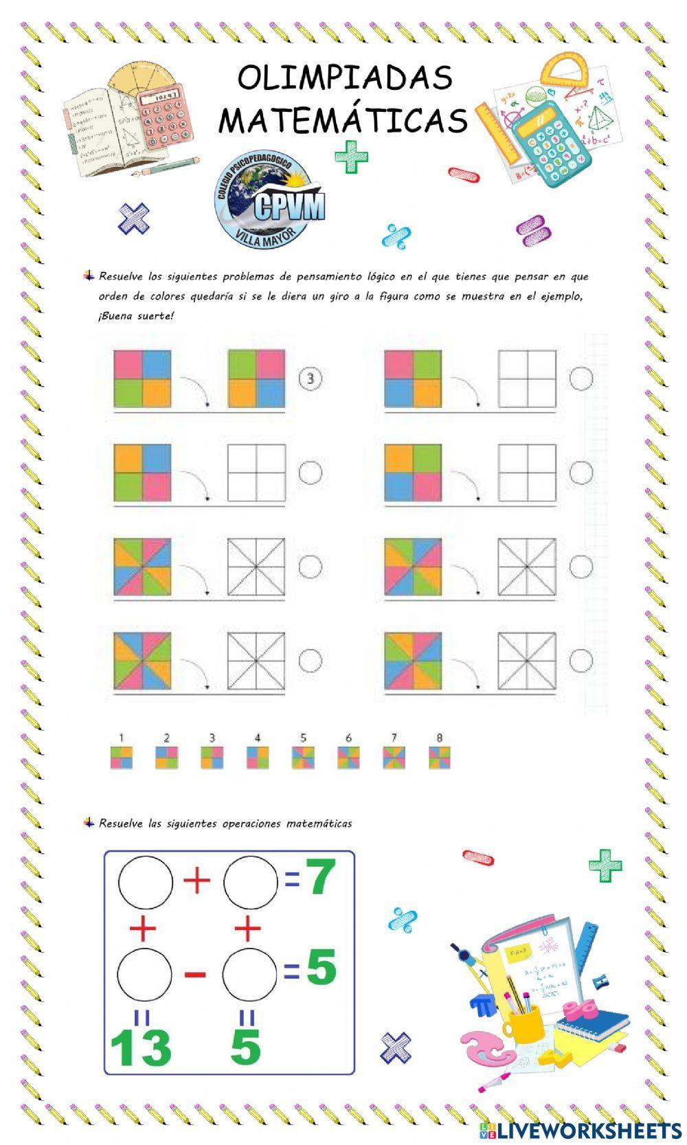 Olimpiadas matemáticas