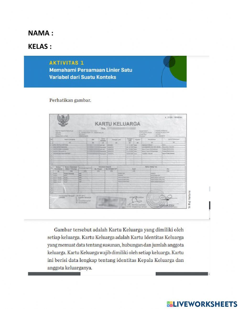 Model Matematika PLSV
