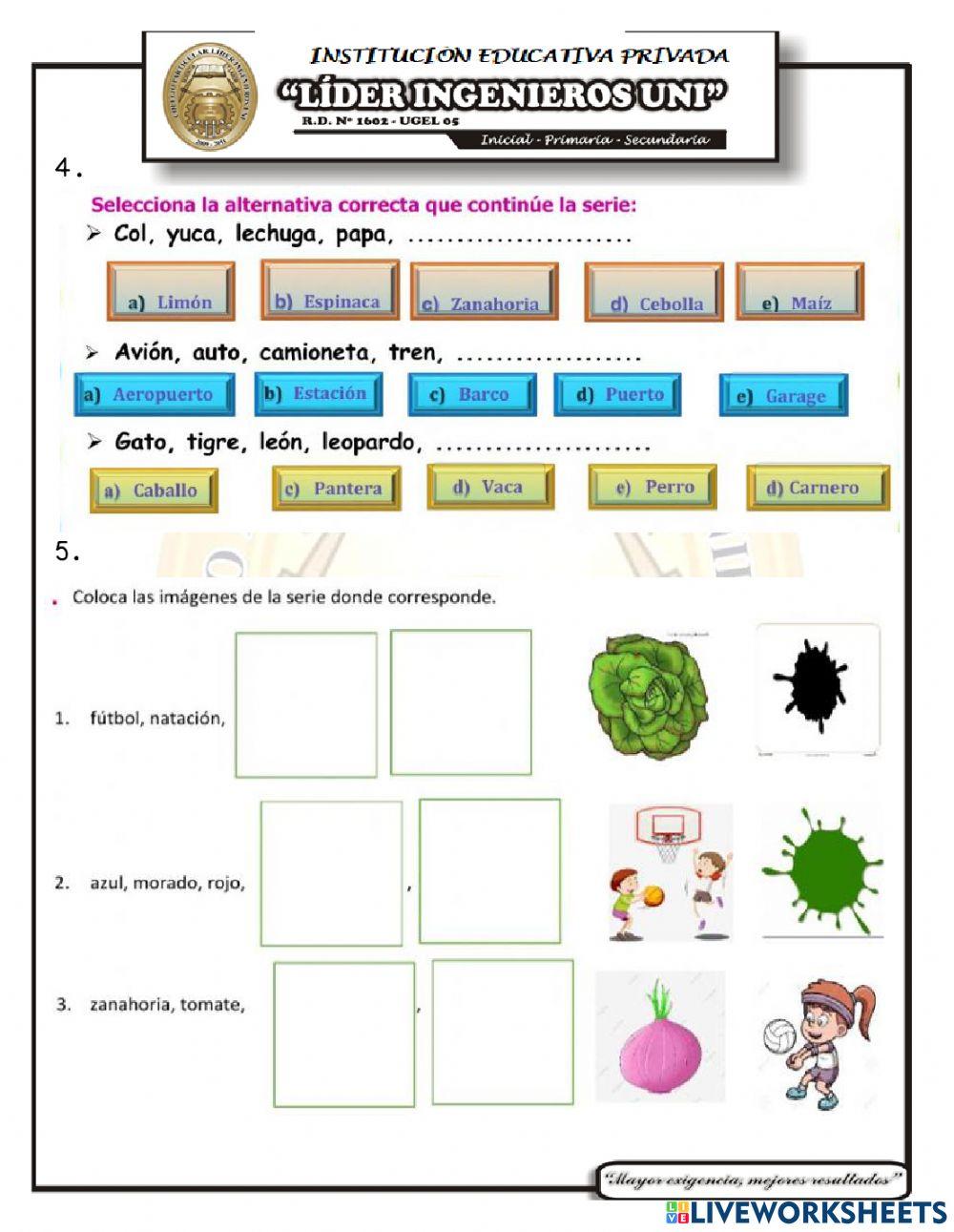 Examen de raz. verbal v unidad