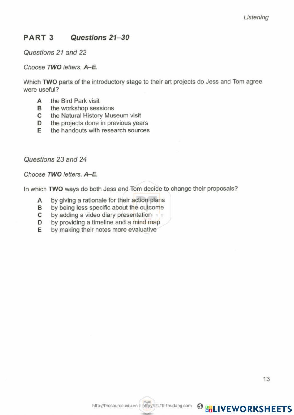 Cambridge Ielts 16- Test 1-Listening 3-4