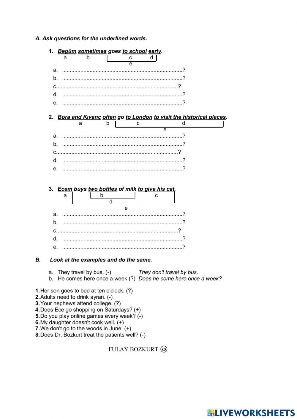 The Simple Present Tense