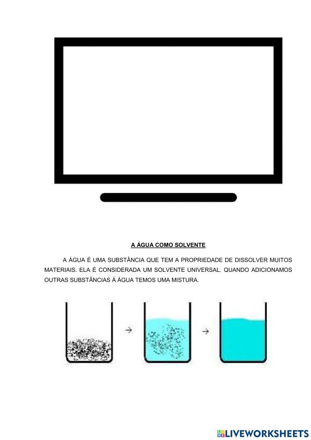 Substâncias e misturas