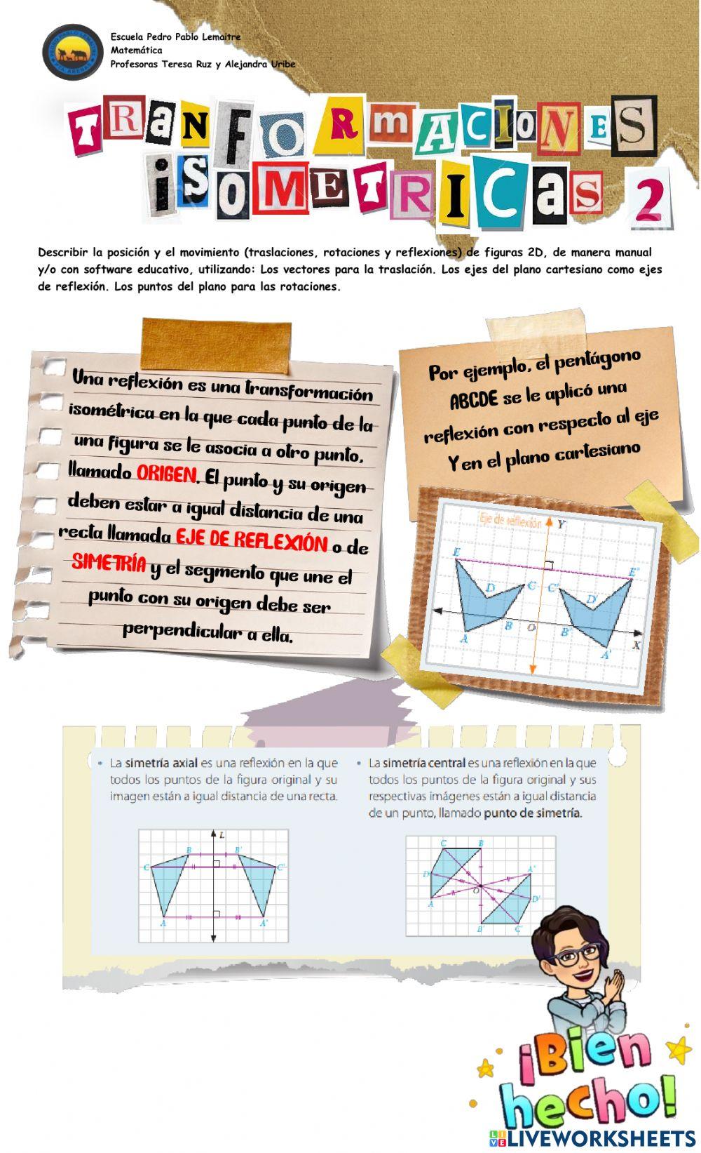 8vo-Transformaciones isométricas 2
