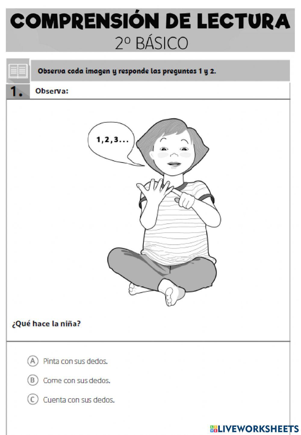 Comprensión Lectora 2° básico