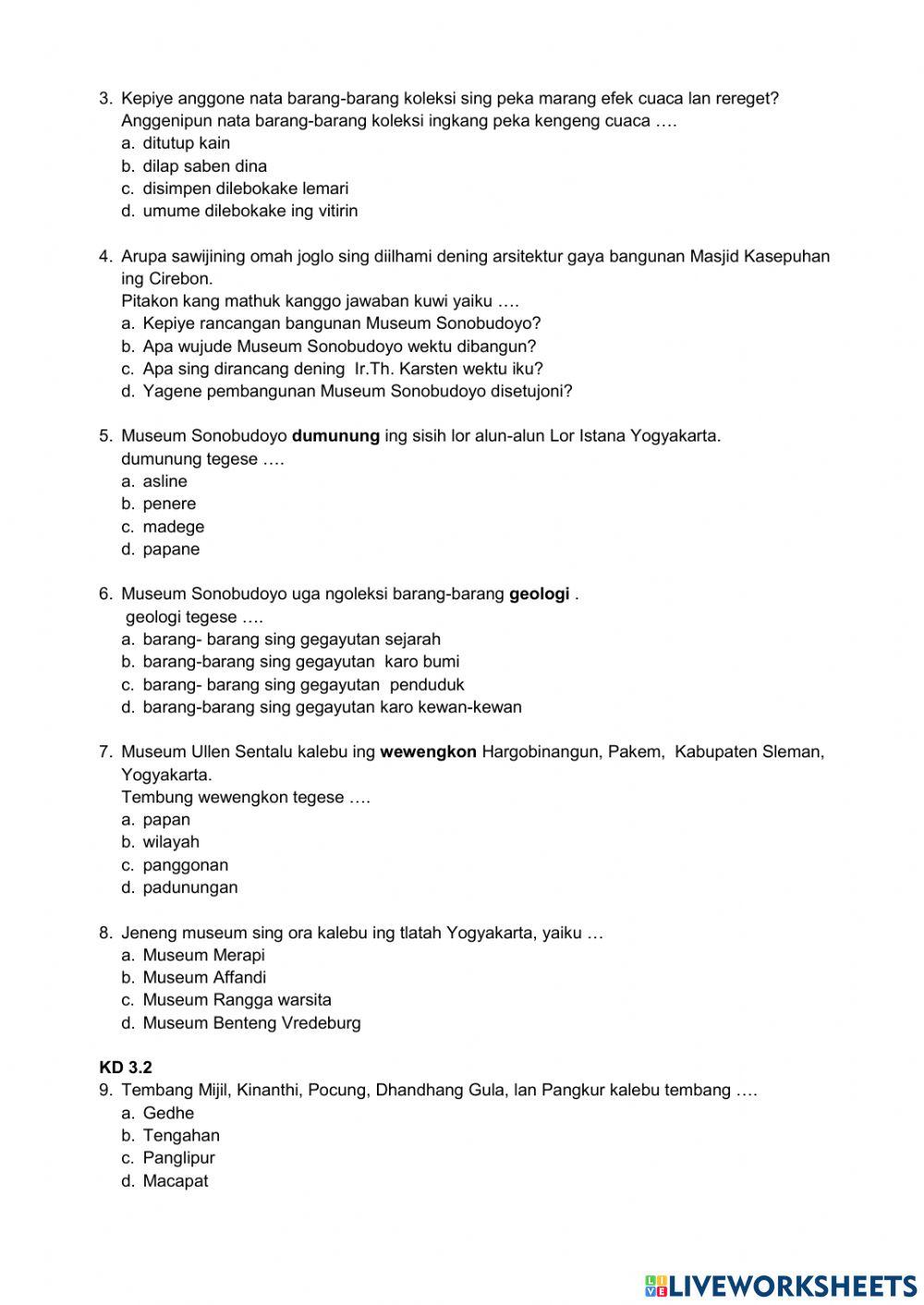 Pts gasal 2021-2022 b jawa