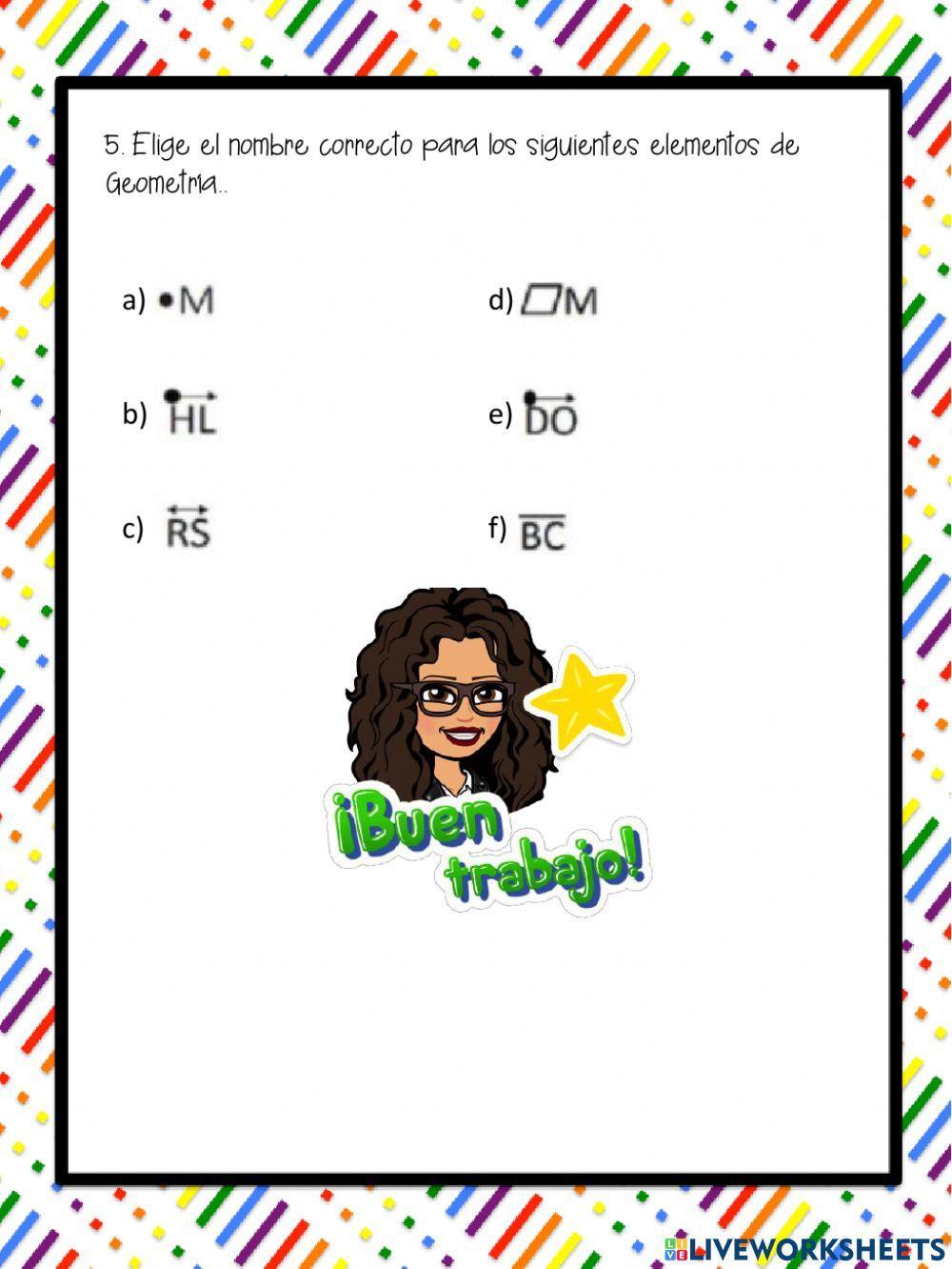 Conceptos Básicos de Geometría