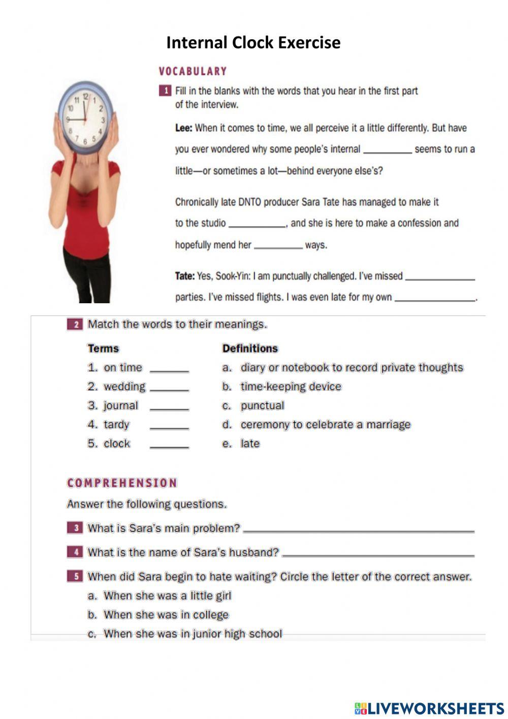 Internal Clock Listening Exercise