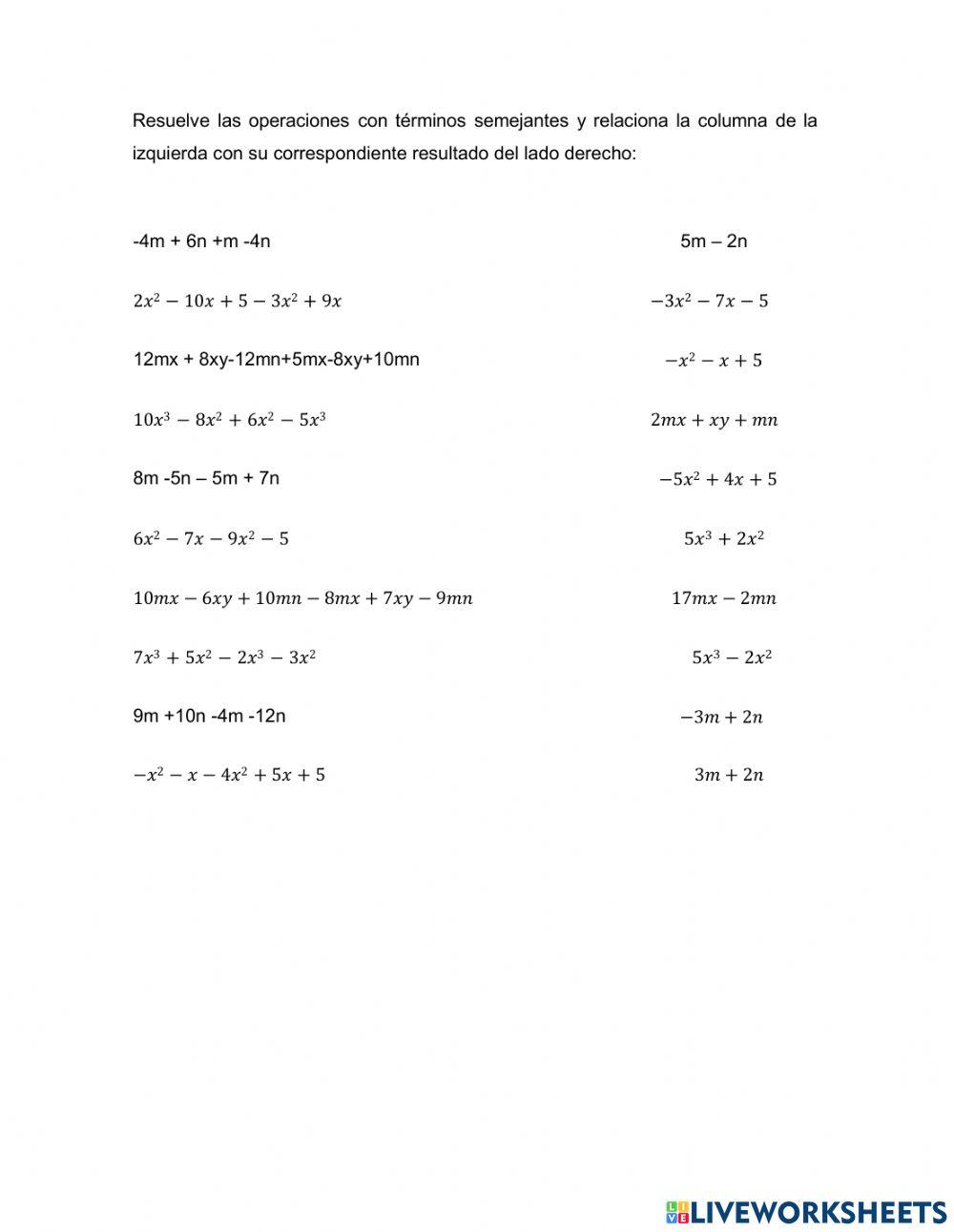 Términos semejantes