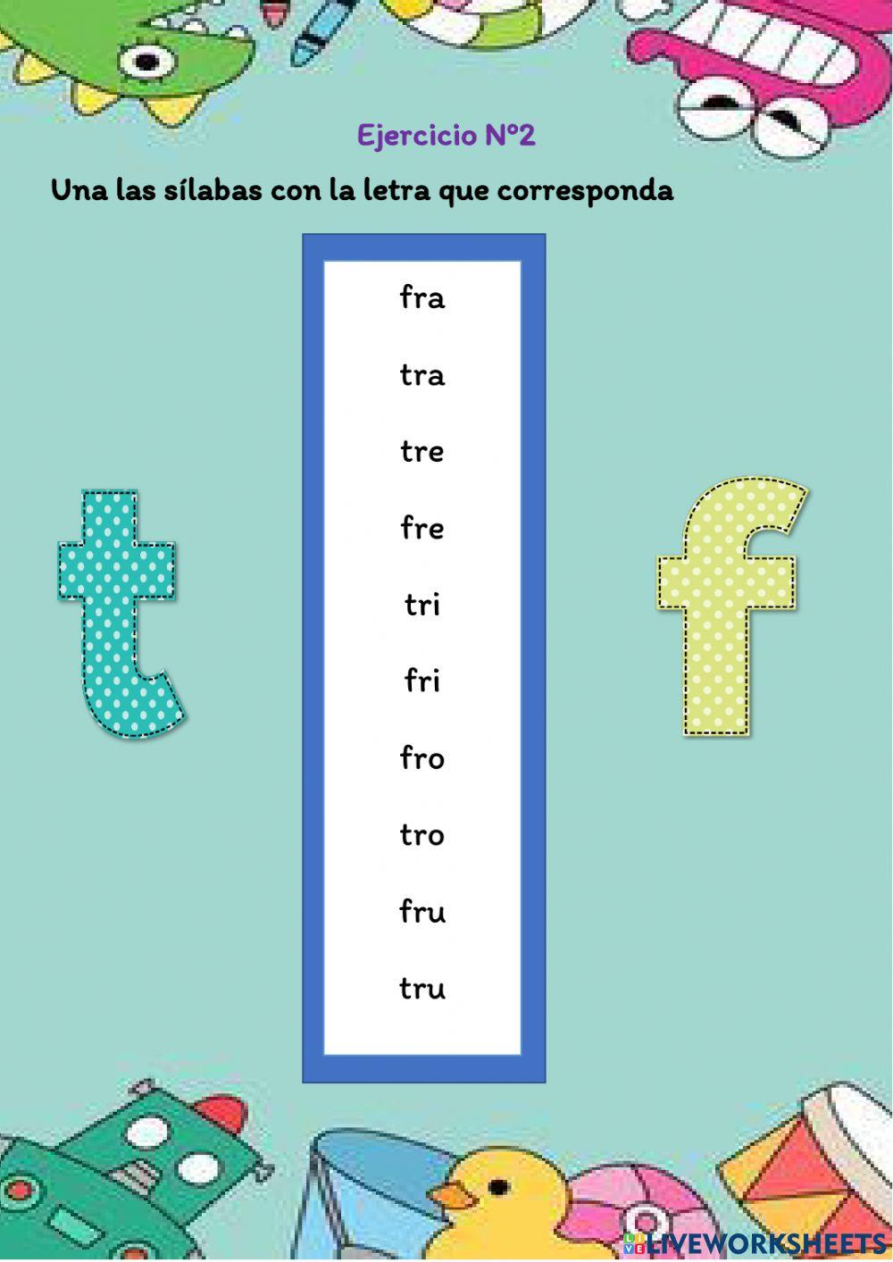 Ejercicios - Dislexia Ejercicios - Dislexia