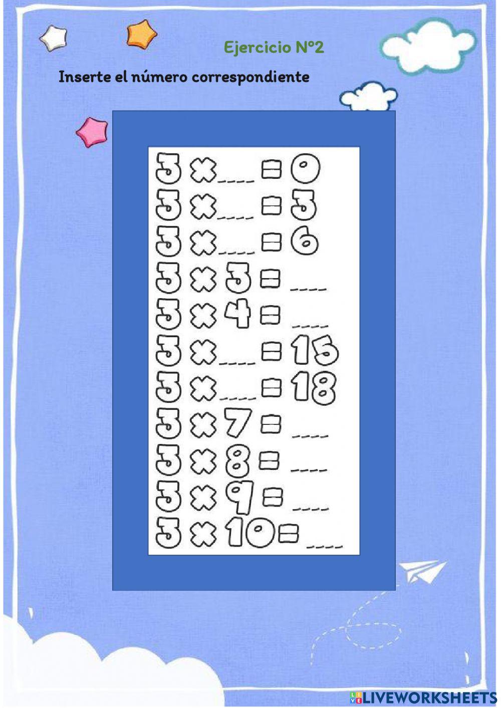 Ejercicios - Discalculia