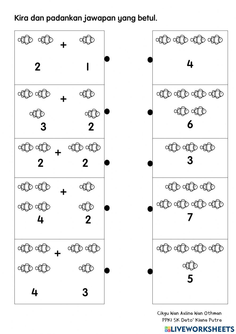 Tambah dalam lingkungan 10