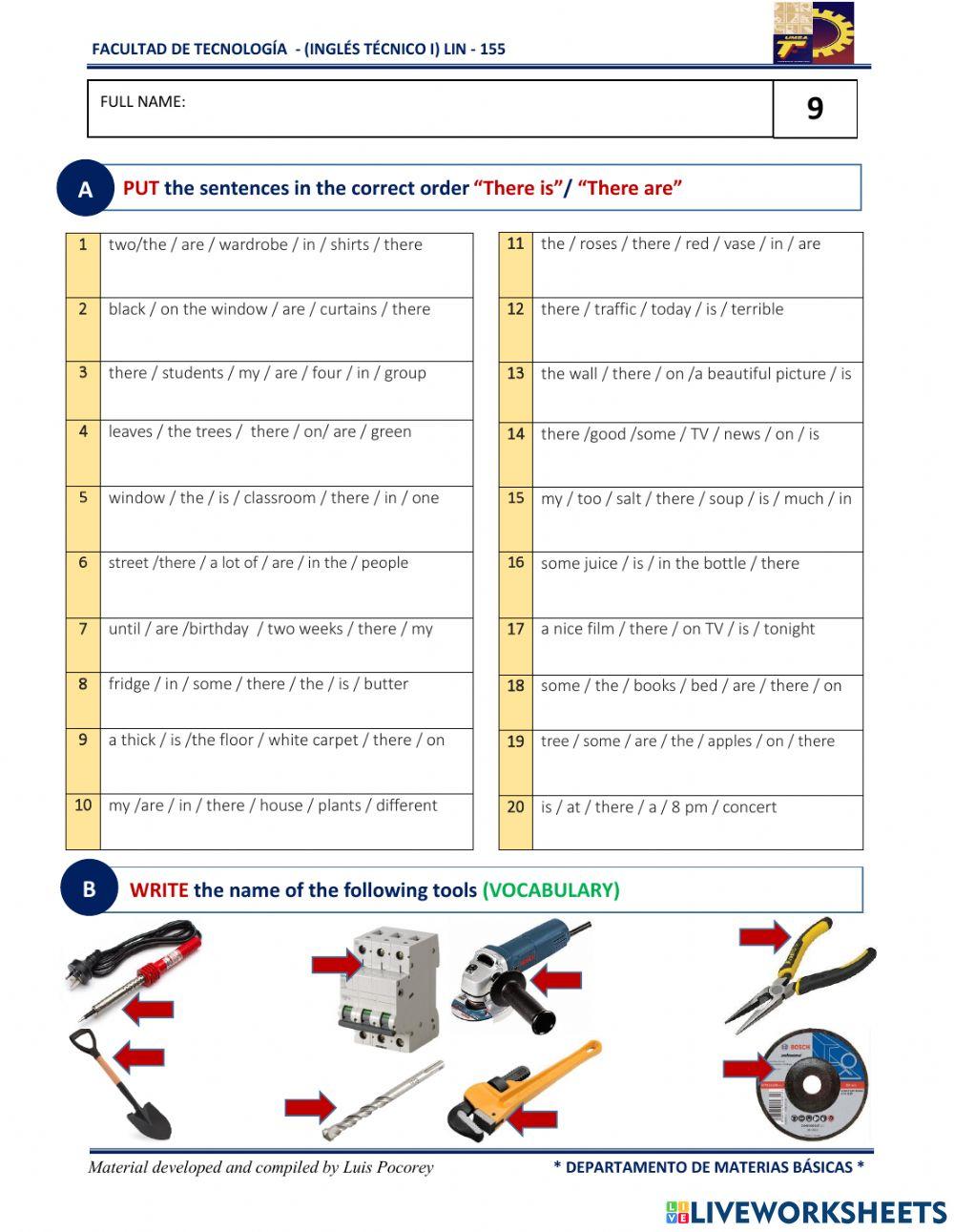 There is & There are