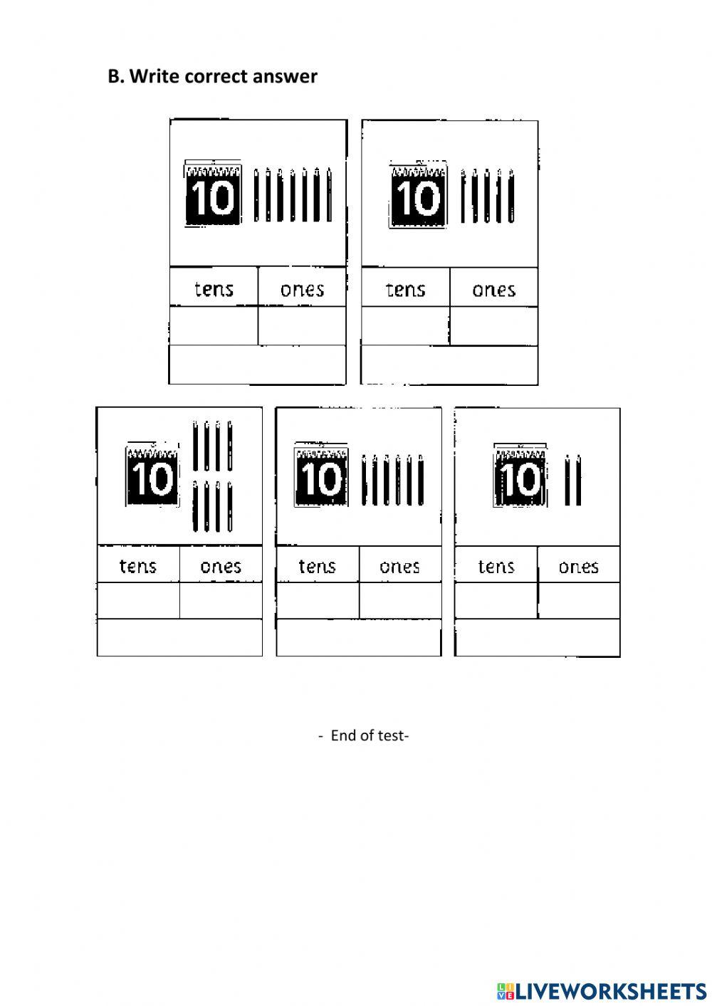 Maths P1 2D and 3D shapes tens and ones