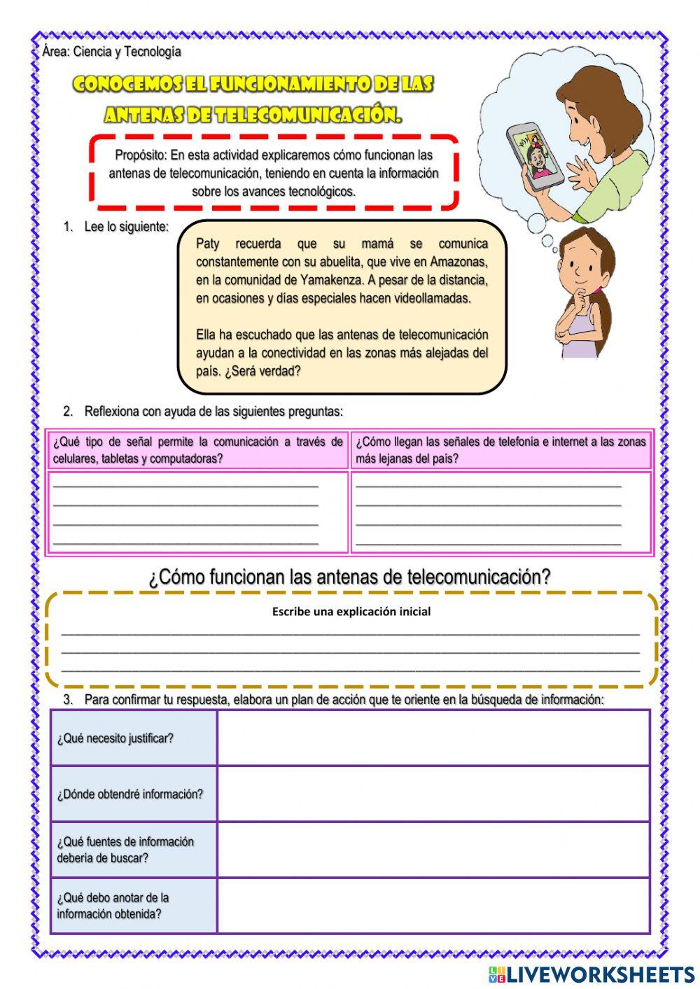 Conocemos el funcionamiento de las antenas de telecomunicación.