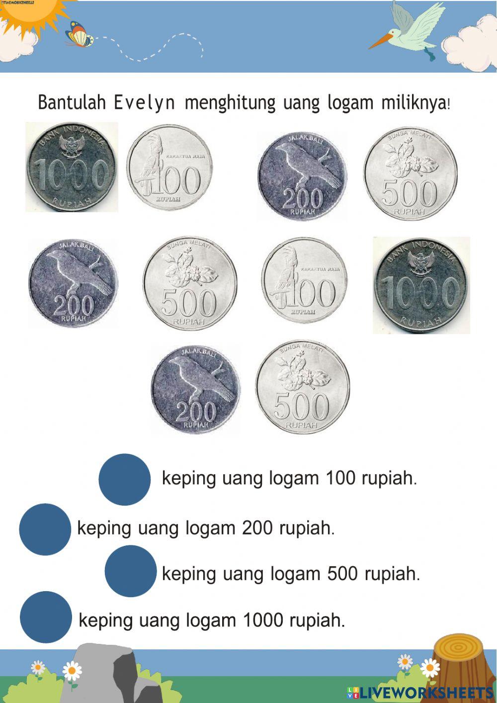 Denah dan Uang Logam