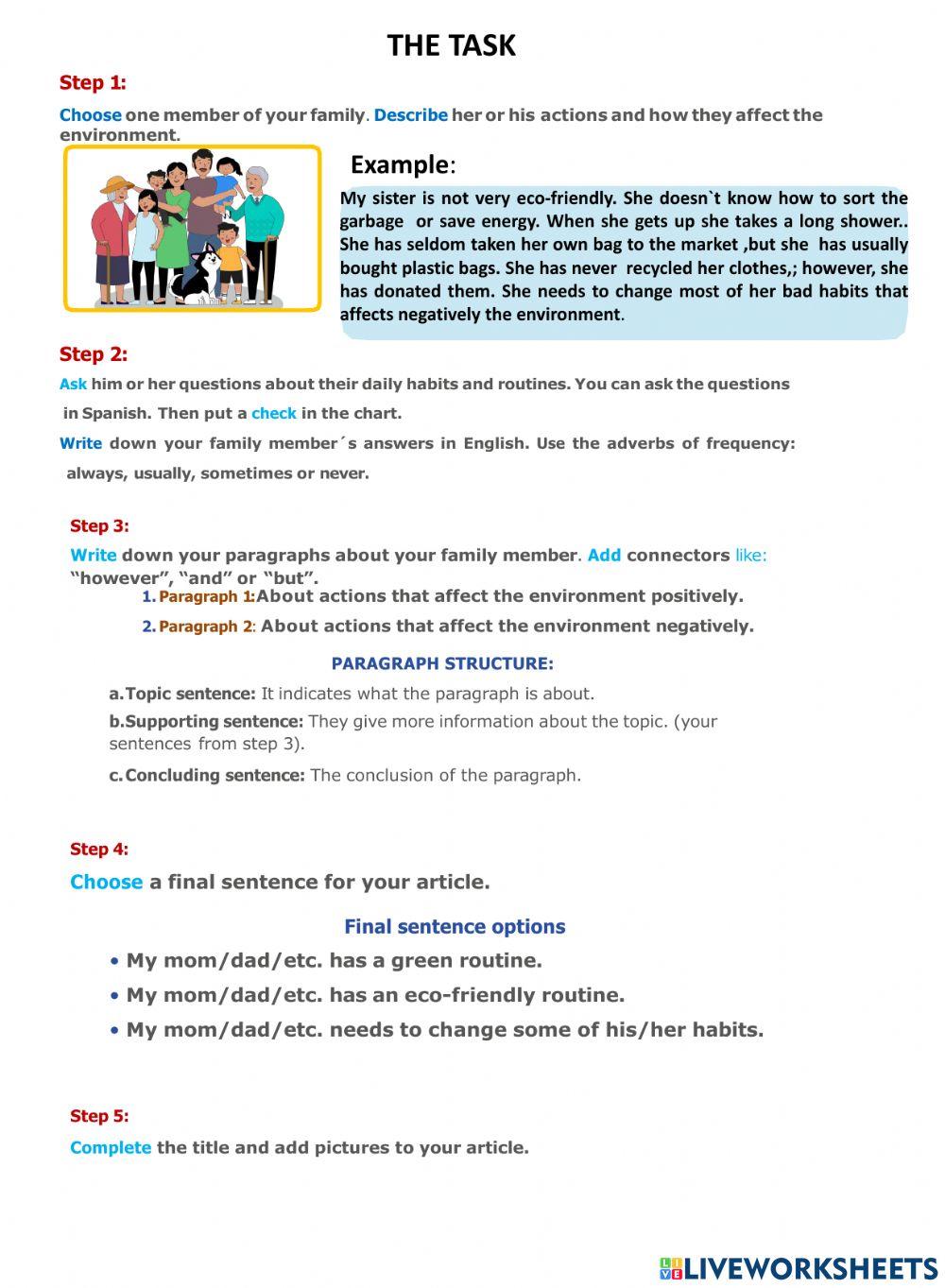 Activity 3 of let-s go green