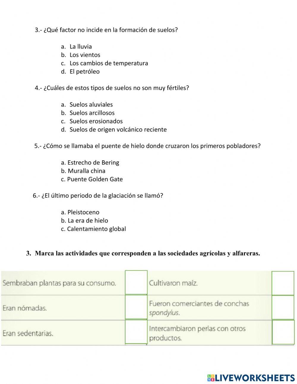 Examen primer pacial