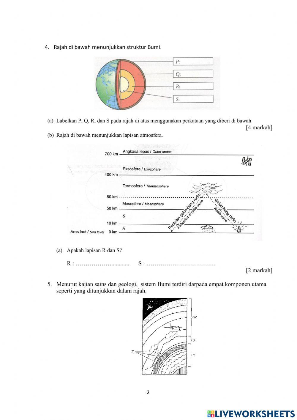 Sains: Bumi Tingkatan 1