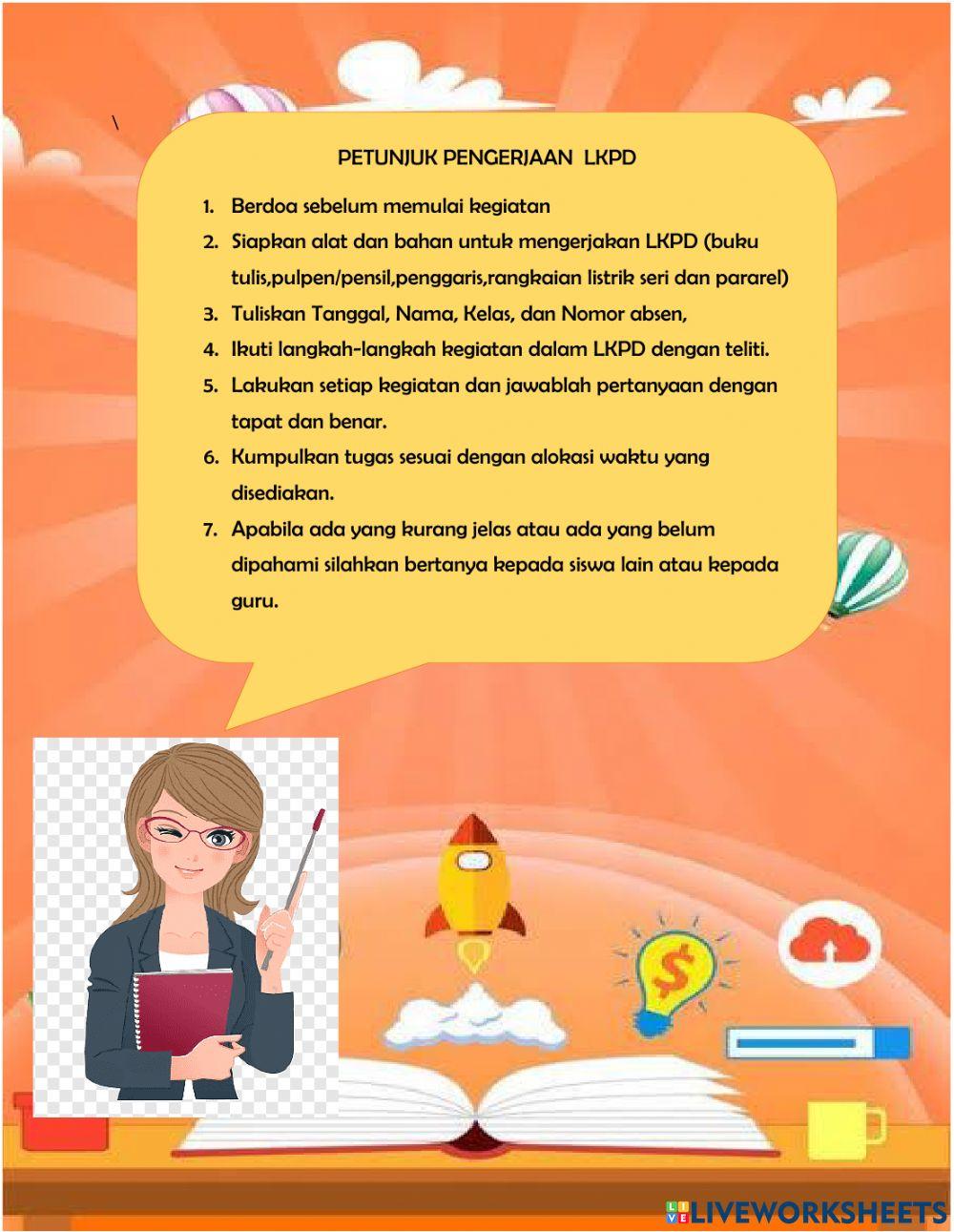 LKPD Tema 3 Sub tema 3 Pembelajaran 1