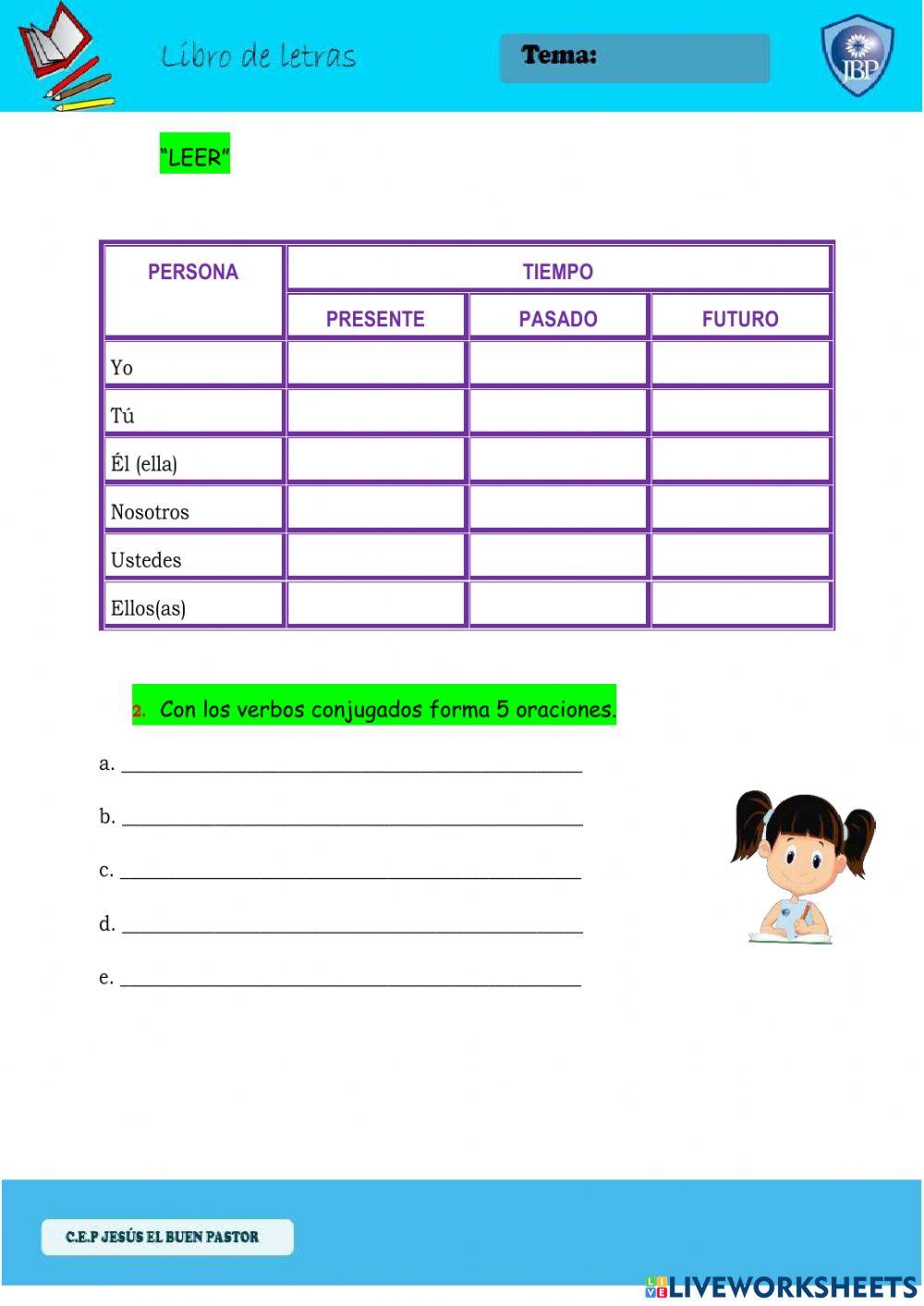 Conjugación del verbo