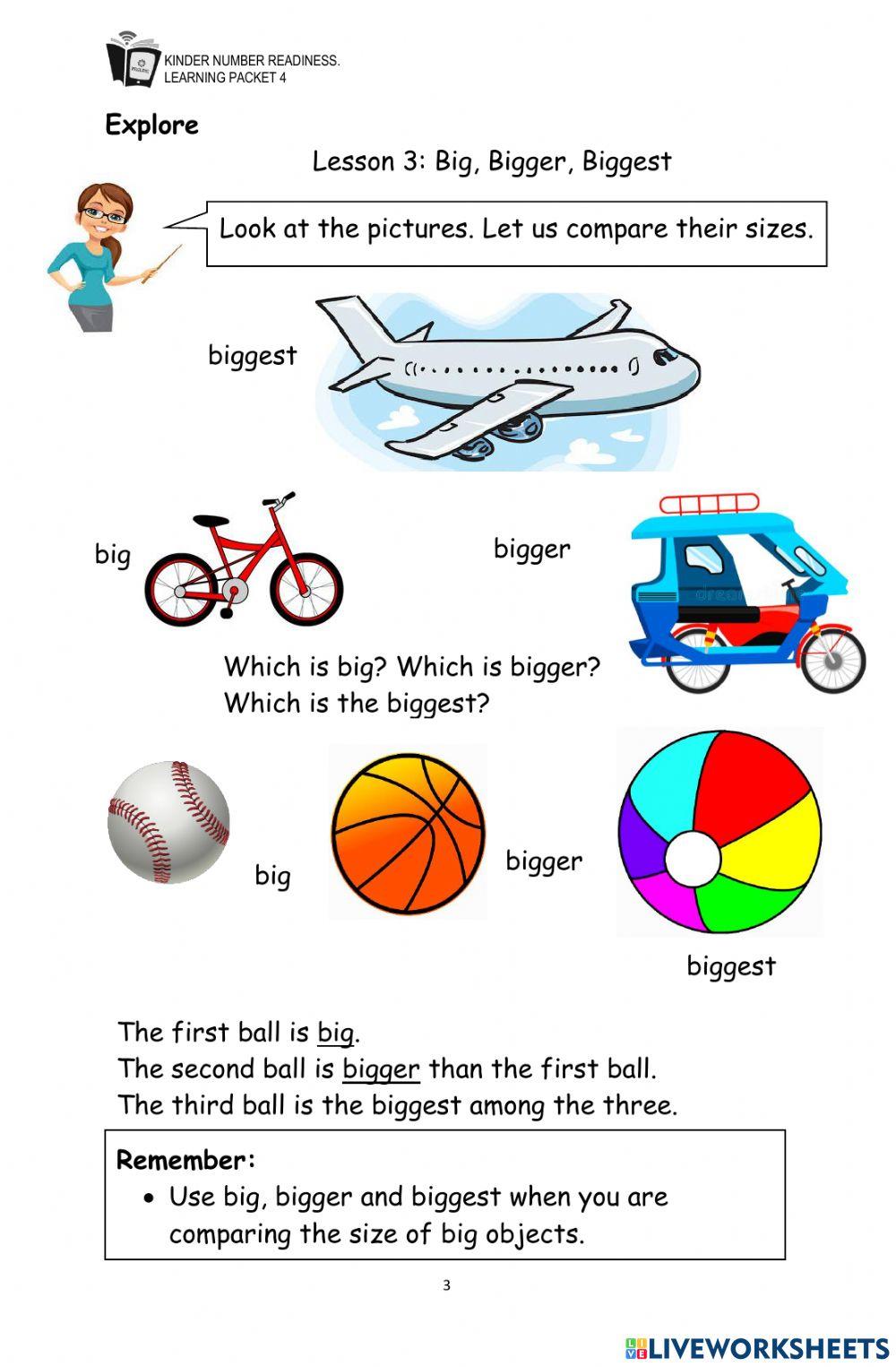 Big, Bigger, Biggest