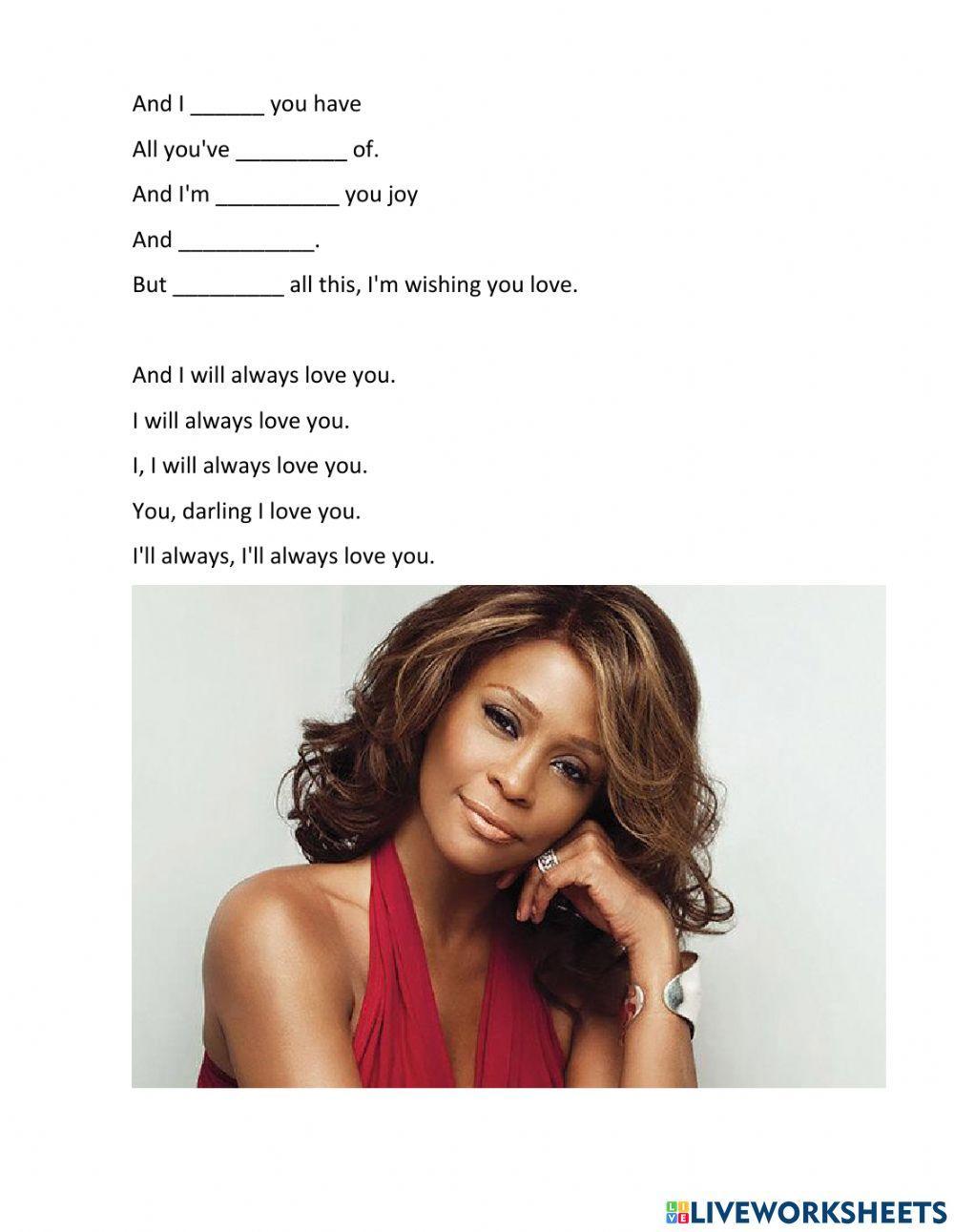 I will always love you