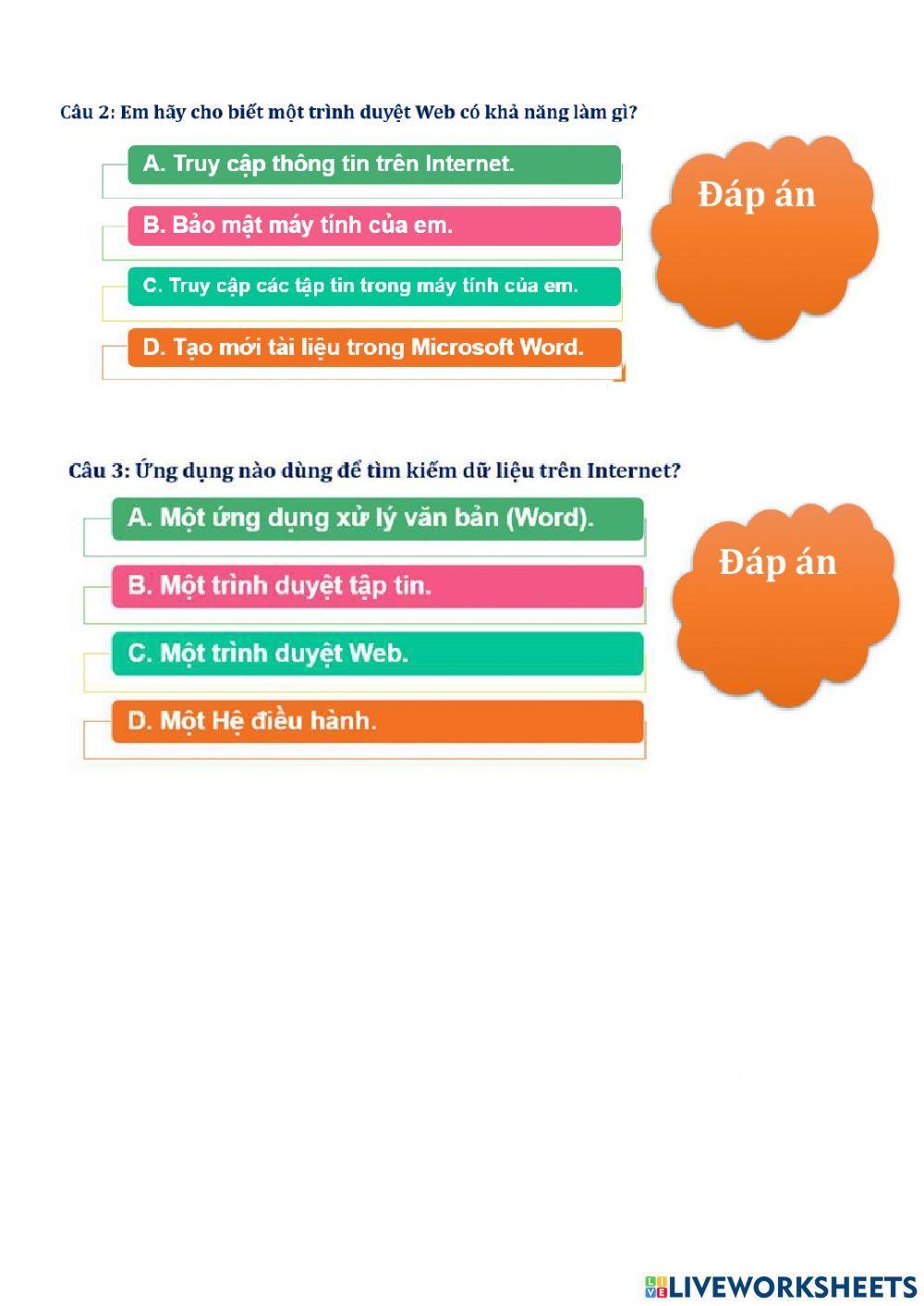 Tin học - Khối 5