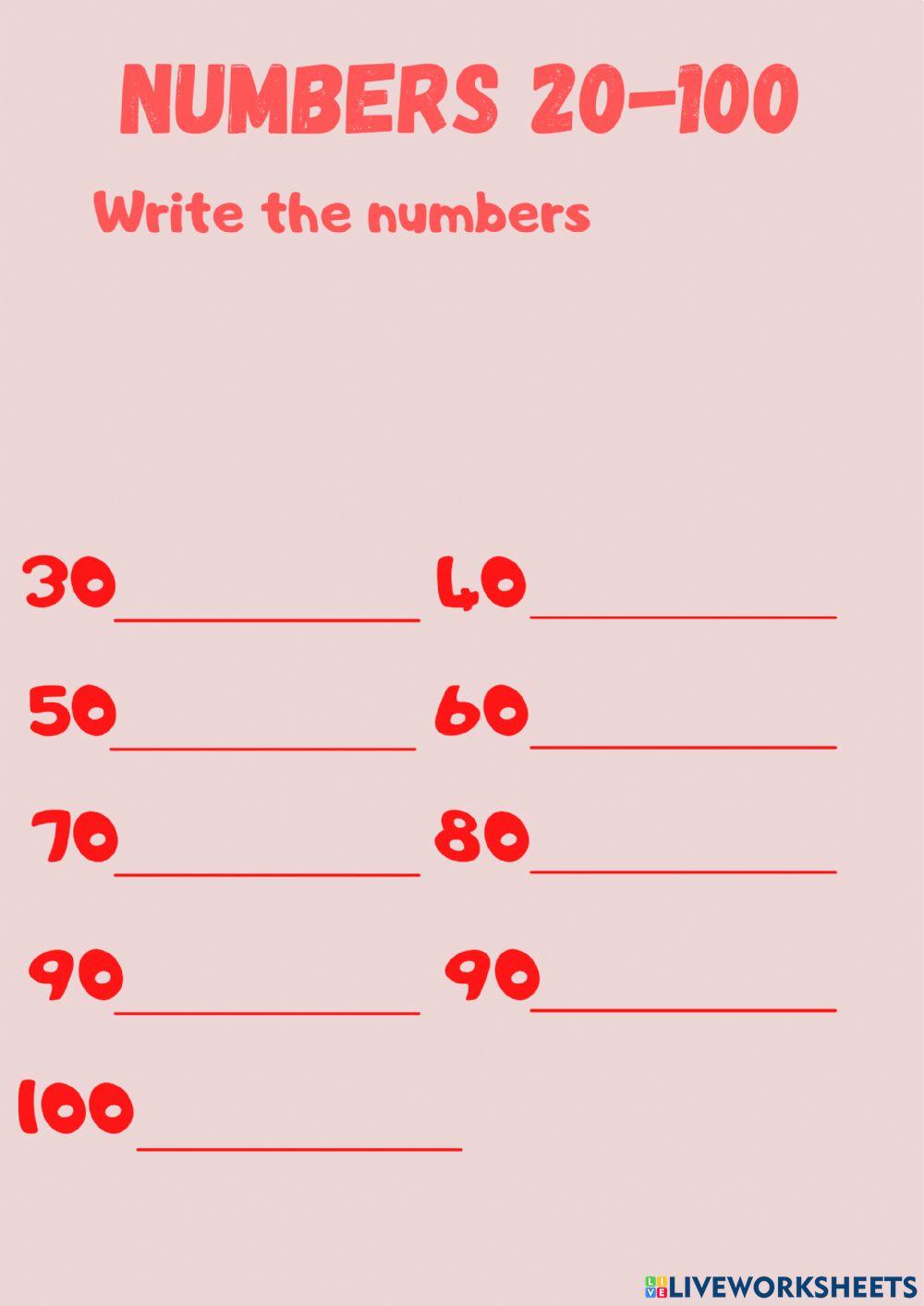 Days, Months & Numbers