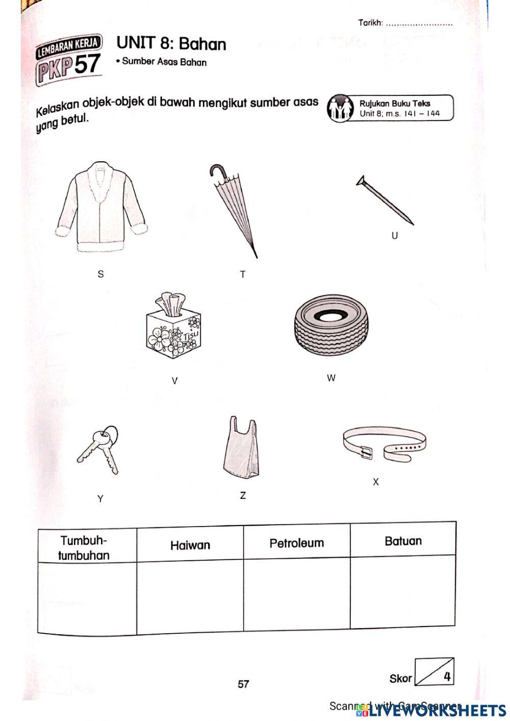 Sumber bahan tahun 4