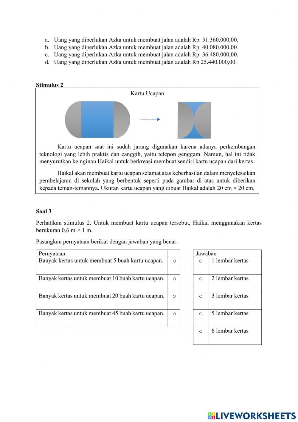 AKM Numerasi Pertemuan 7