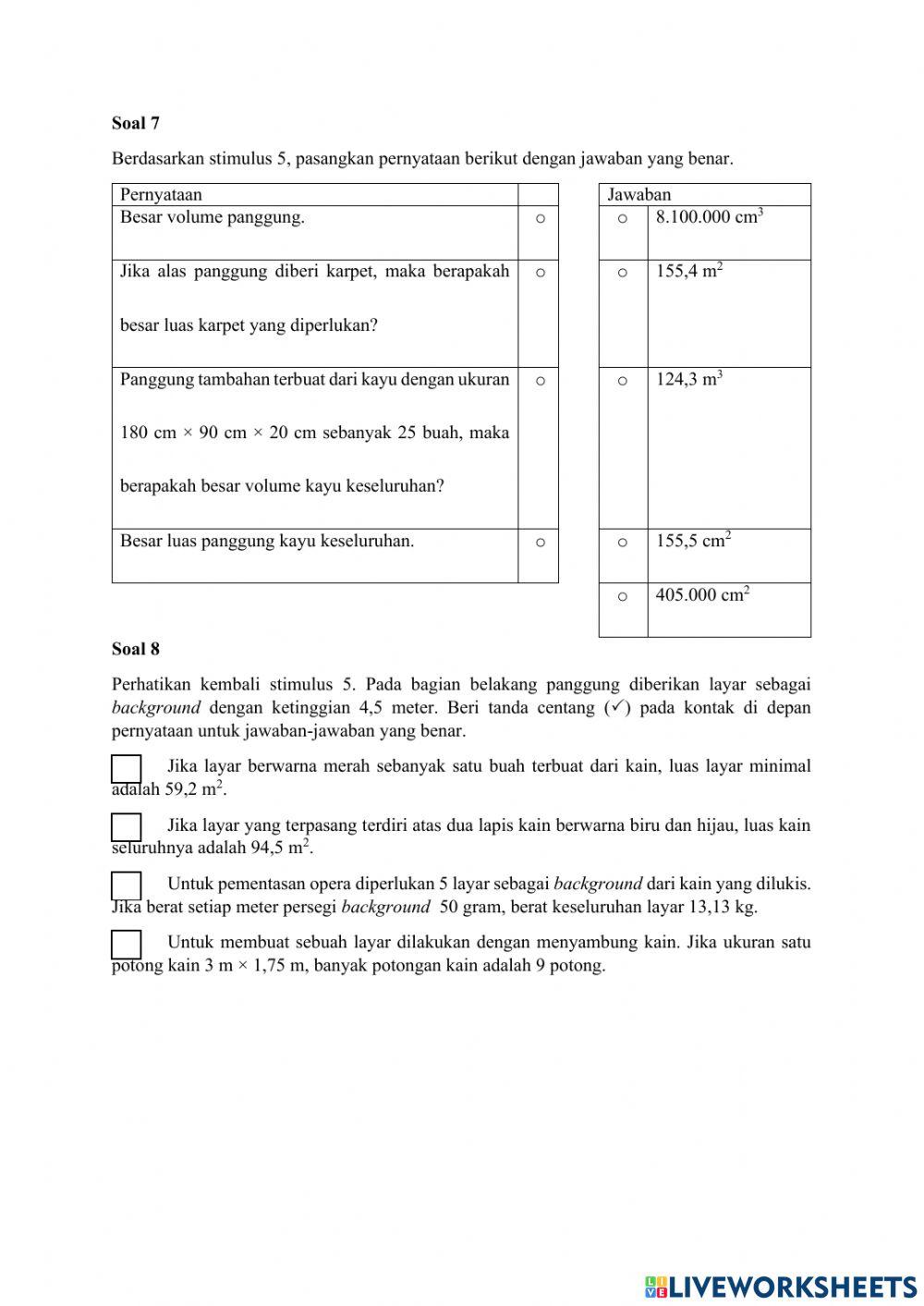 AKM Numerasi Pertemuan 7