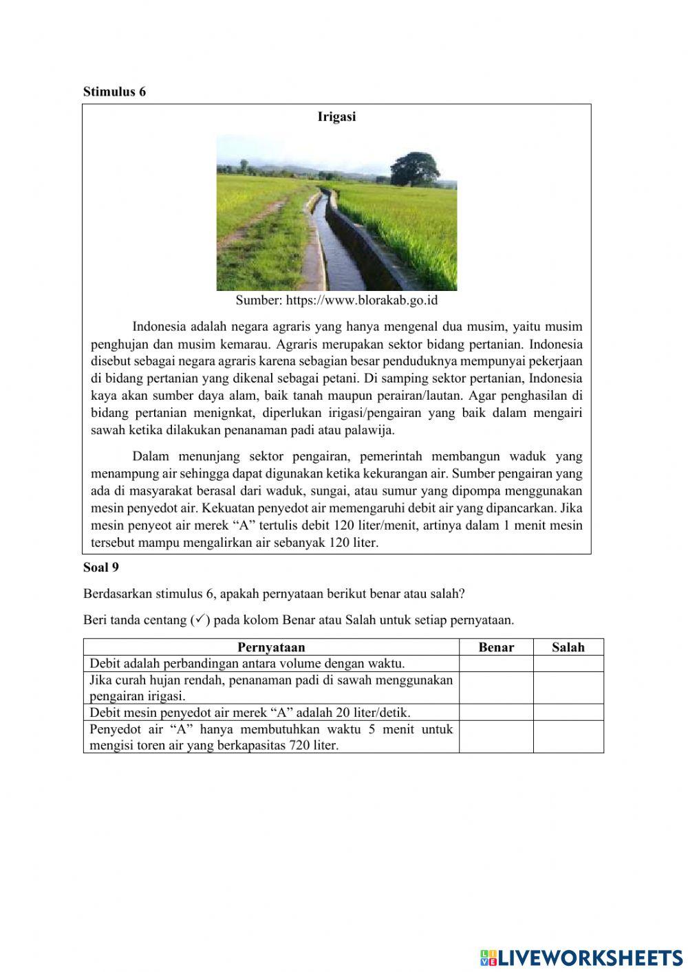 AKM Numerasi Pertemuan 7