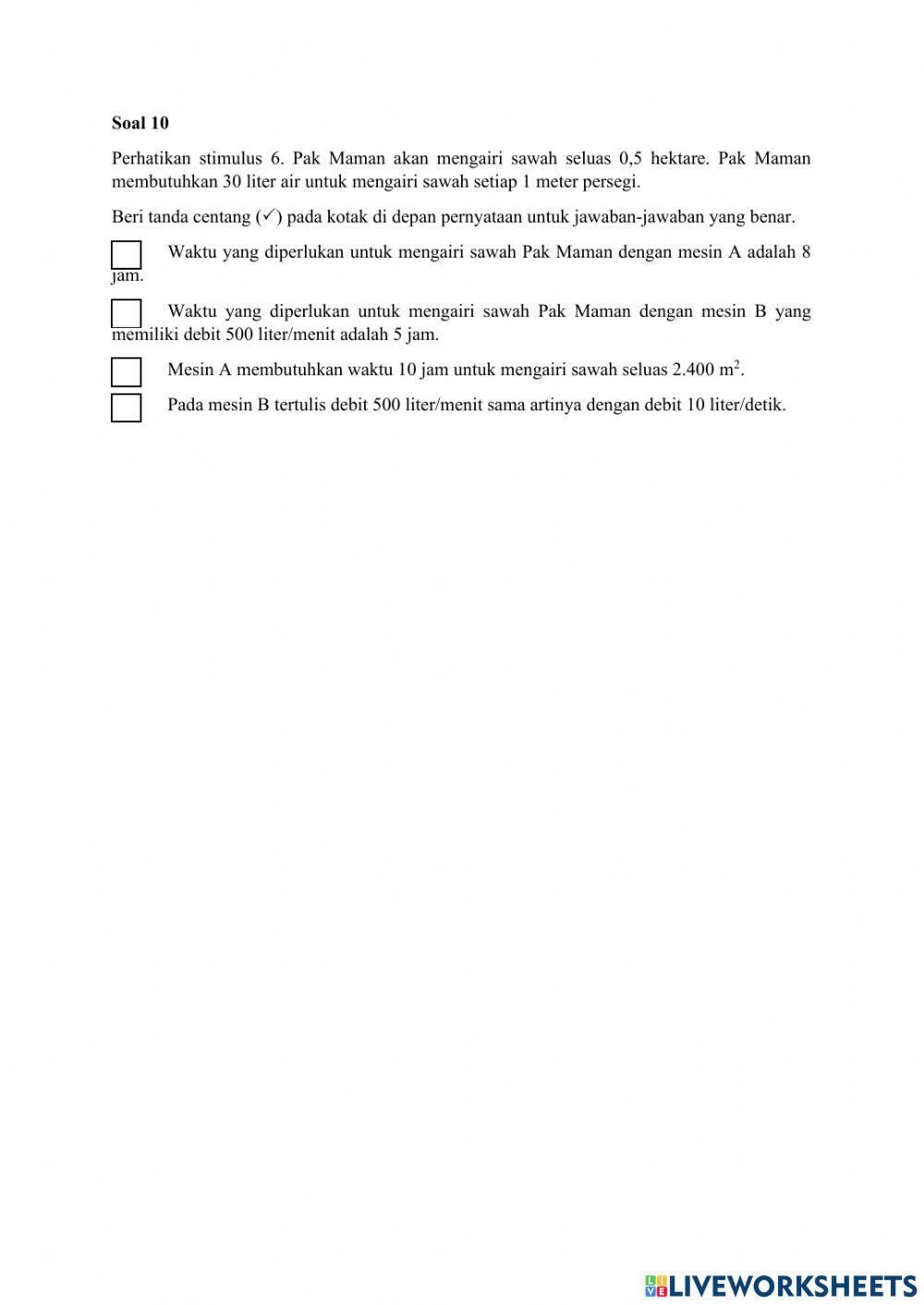 AKM Numerasi Pertemuan 7