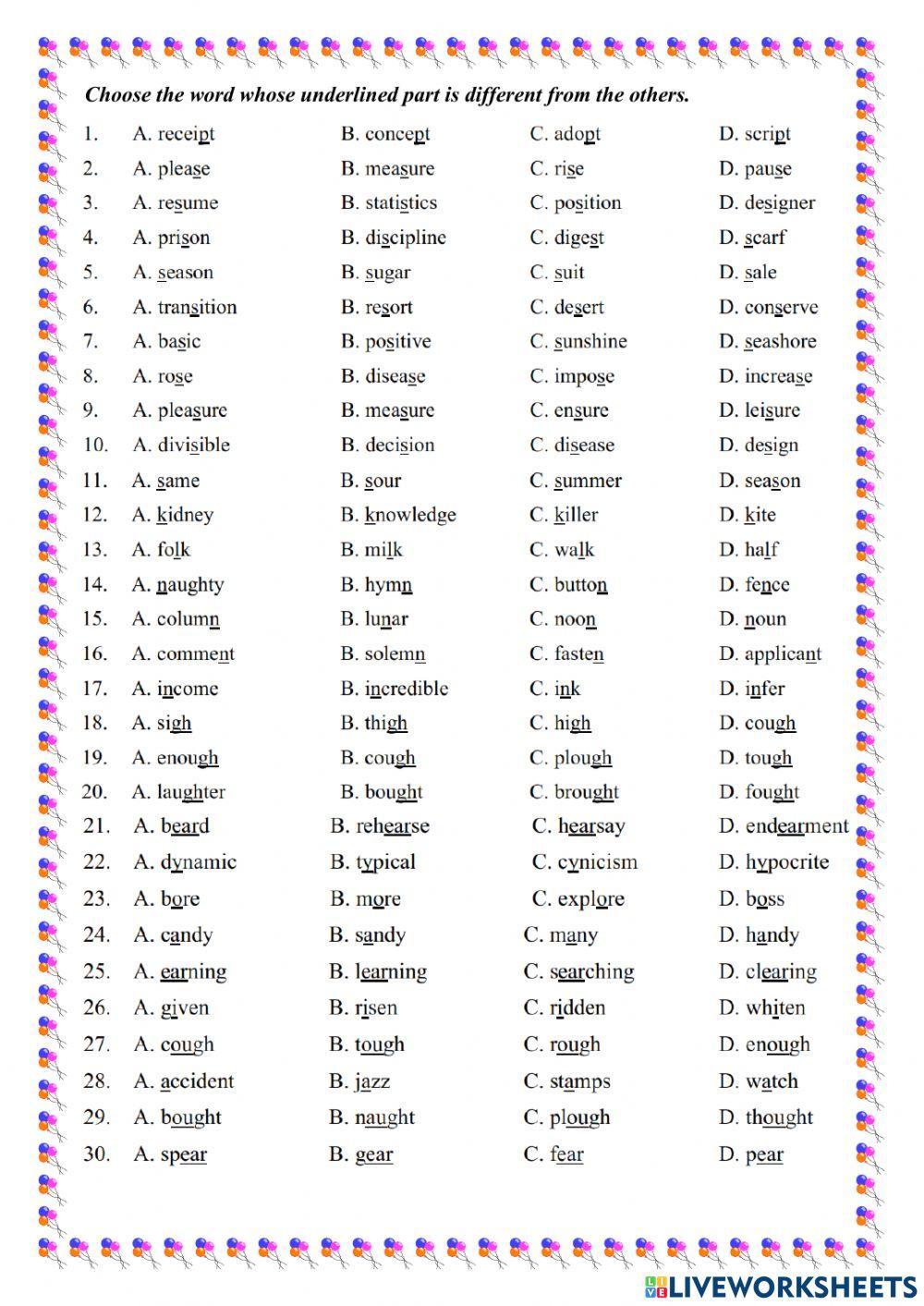 Phonetics - Homework 2