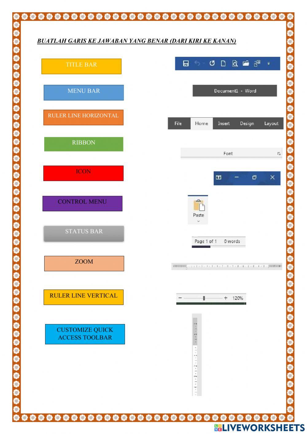 Posttest Pengenalan MS Word