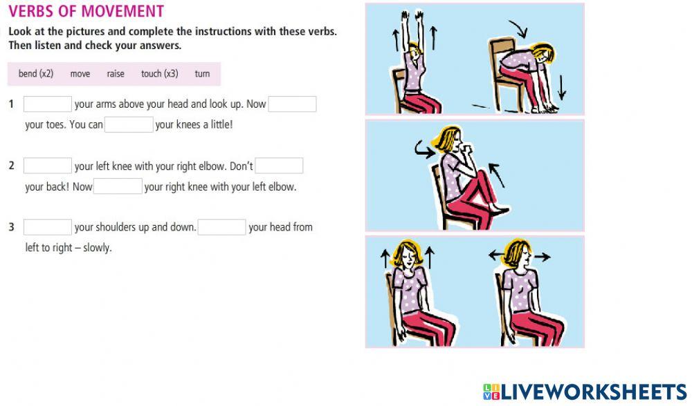Task: Verbs of movement