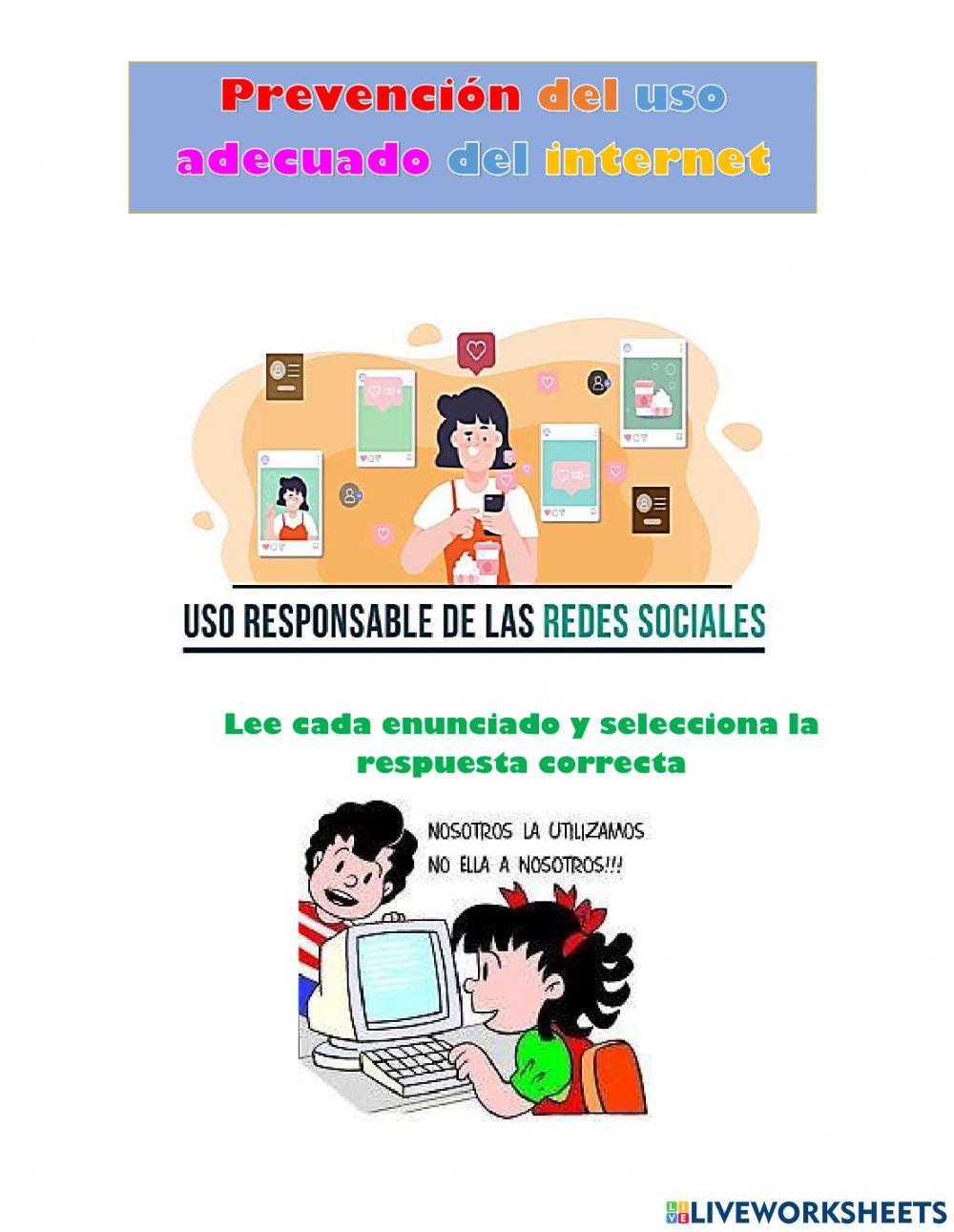 Uso correcto del internet