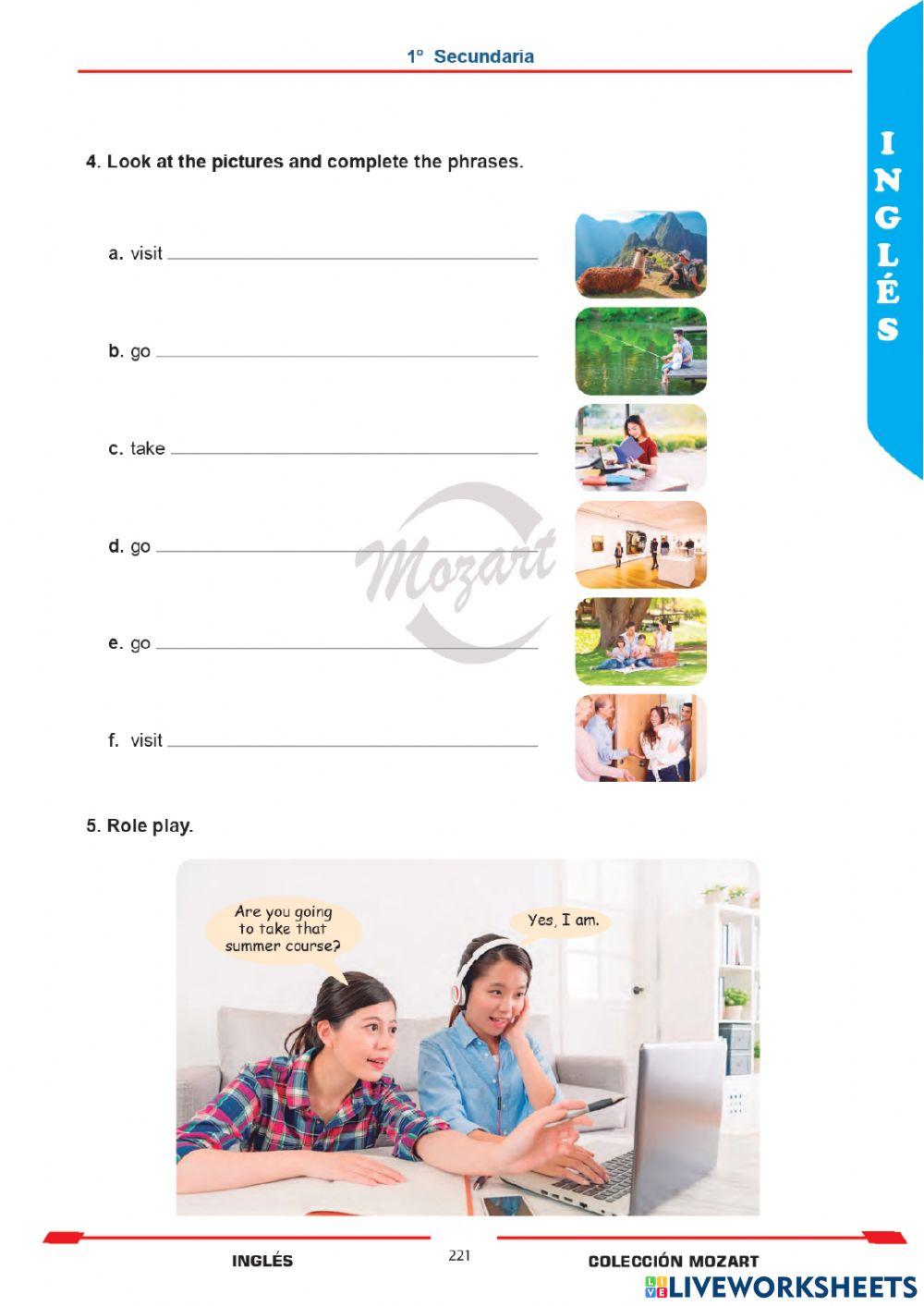 Unidad 8 - inglés 1°