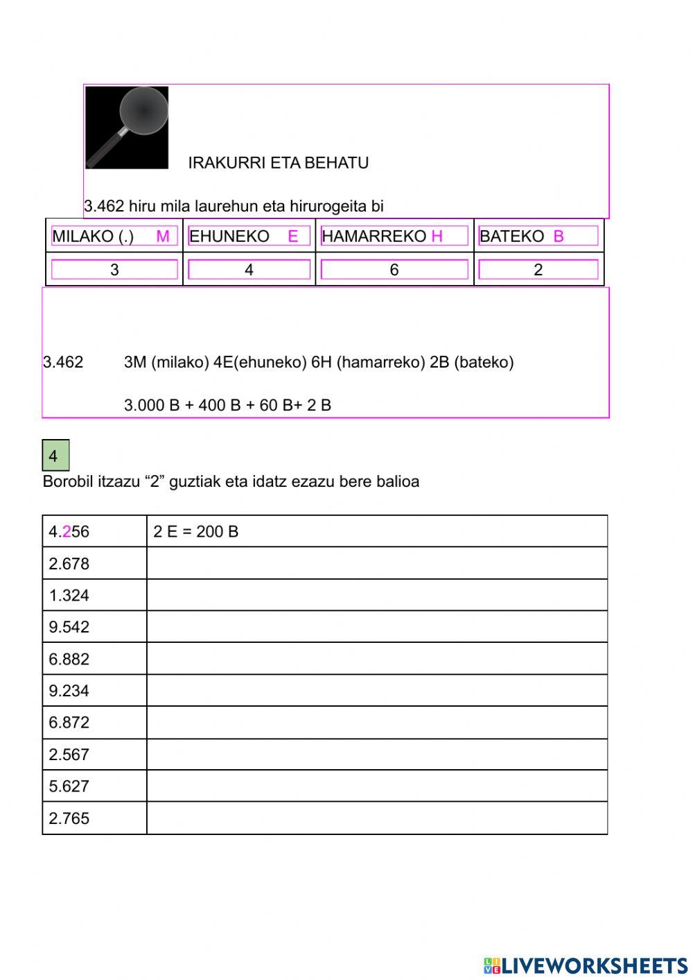 4 zifra (ariketa 4,5)