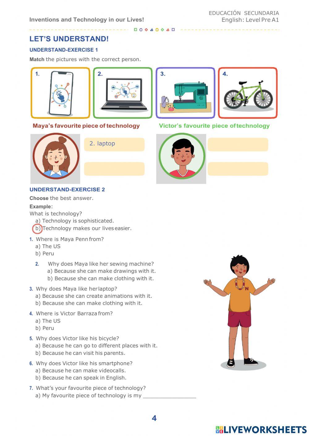 Inventions and technology in your lives!